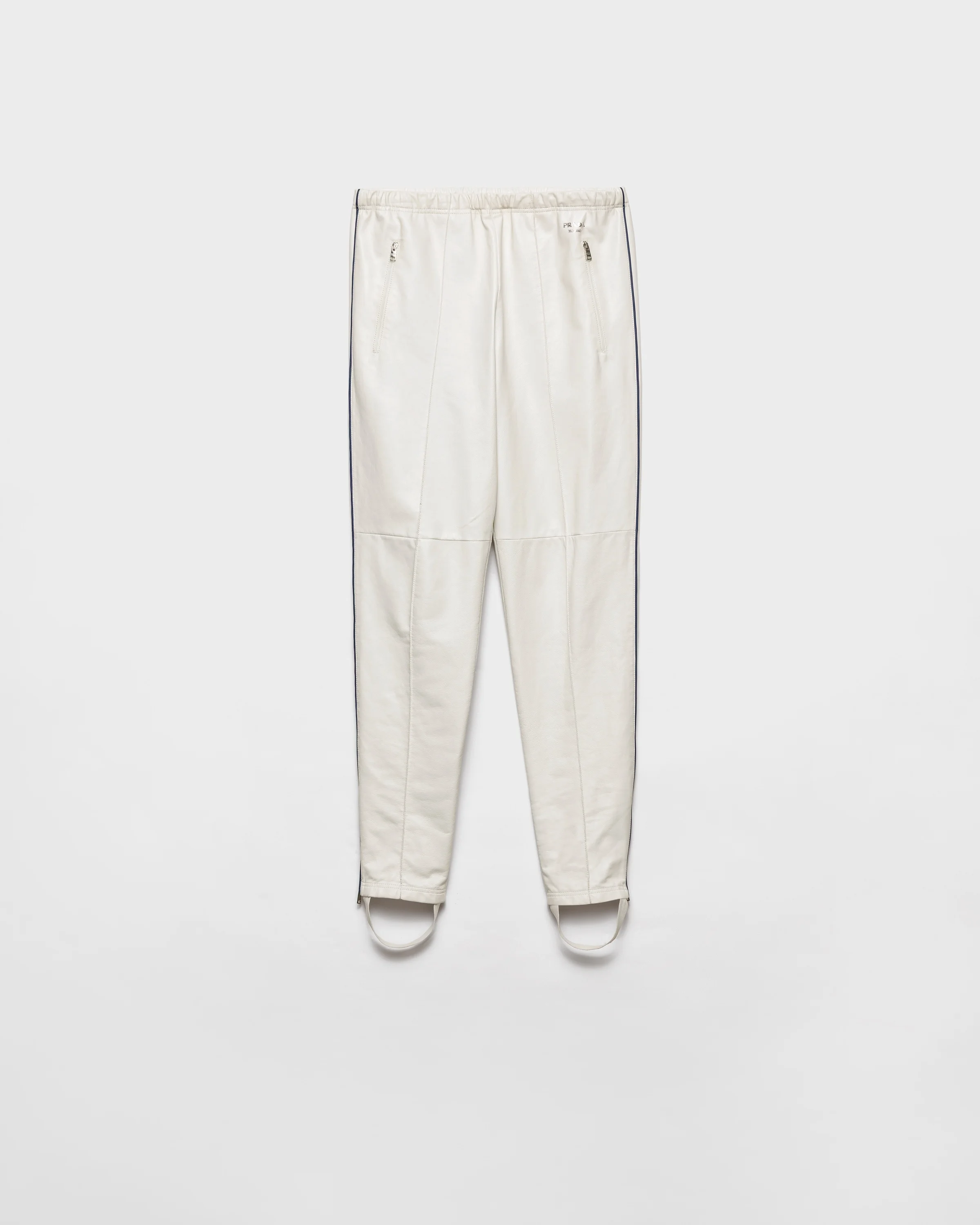 Nappa leather joggers - 1