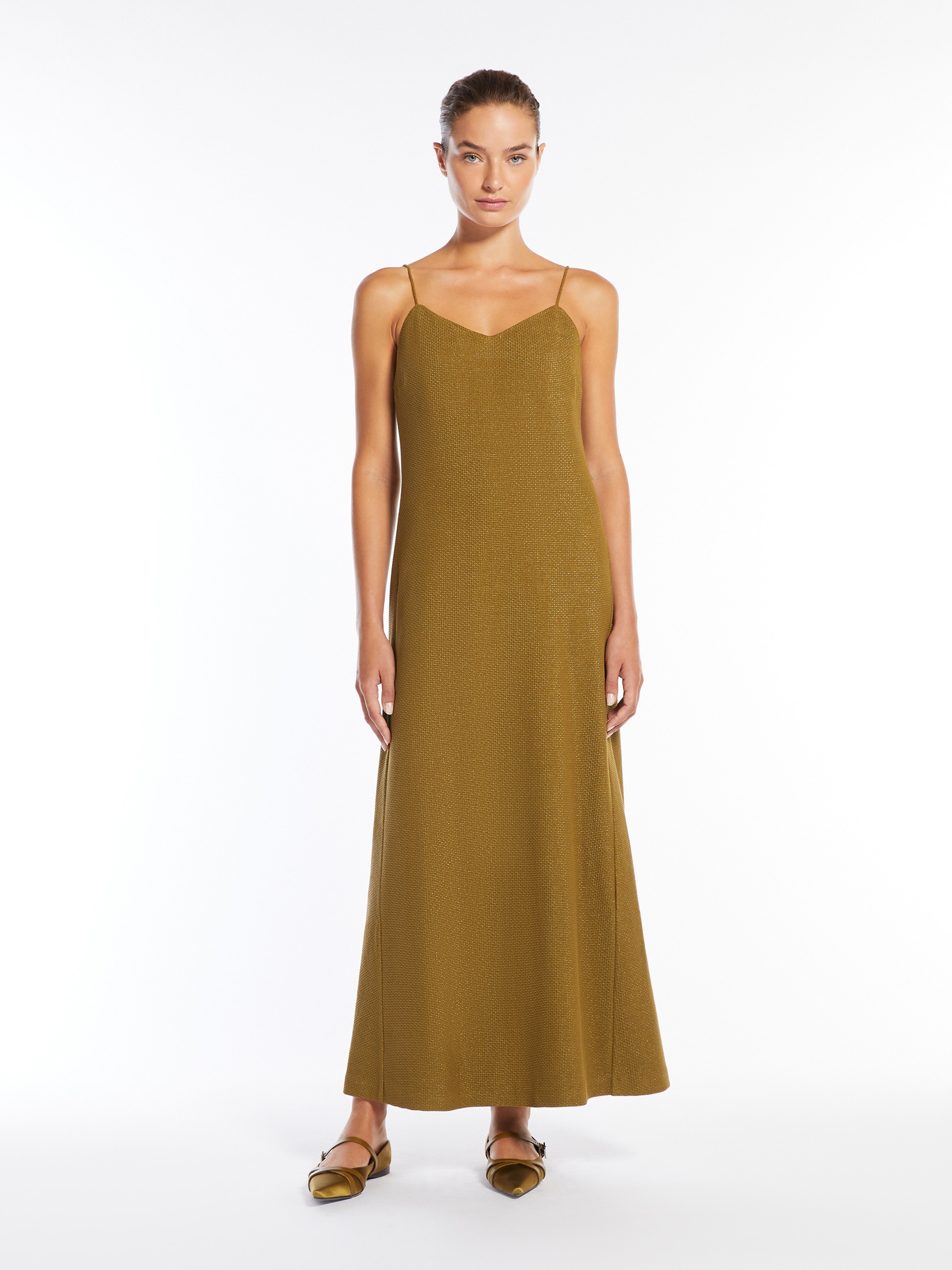 MELFI Jacquard jersey slip dress - 2