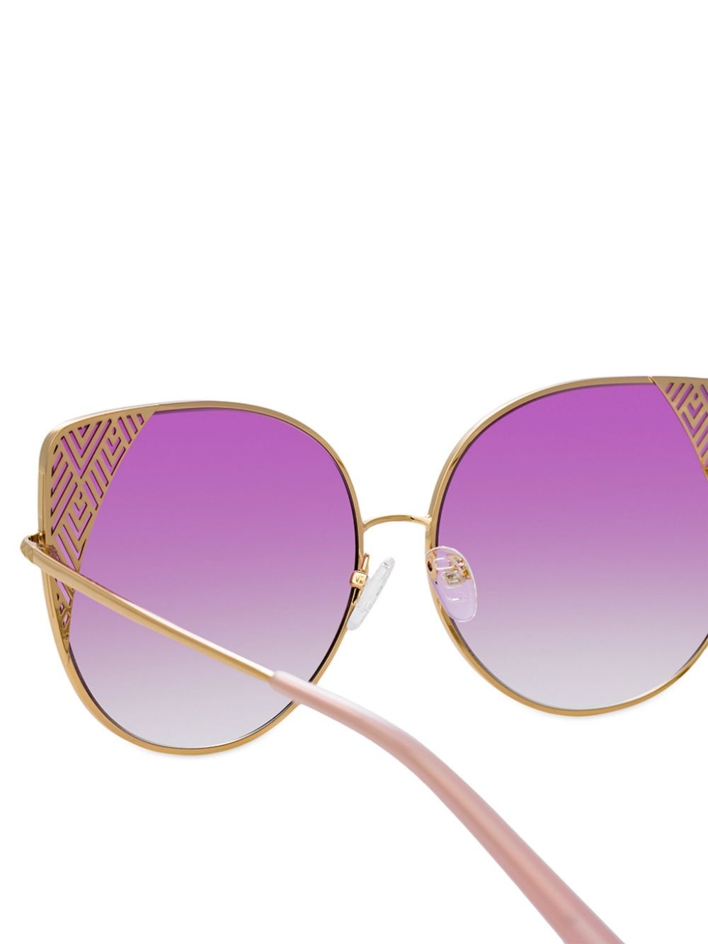 zigzag cat eye sunglasses - 3