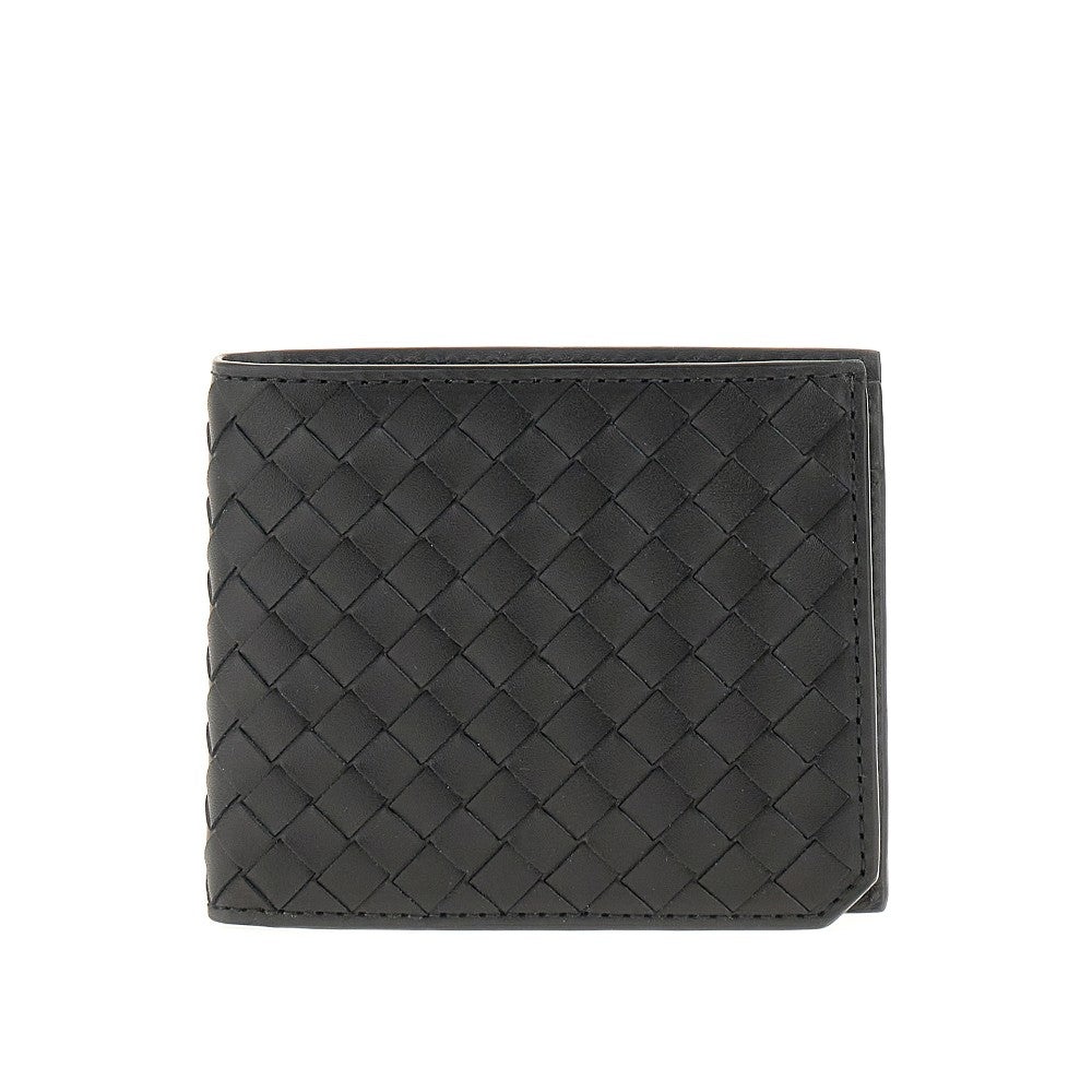 INTRECCIATO LEATHER BI-FOLD WALLET - 1