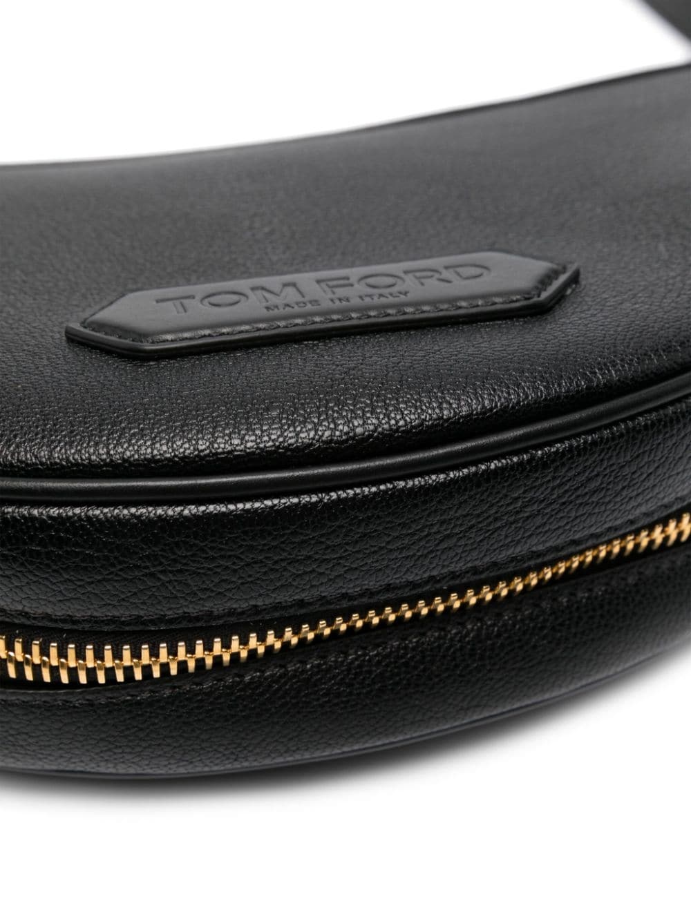 logo-patch shoulder bag - 4