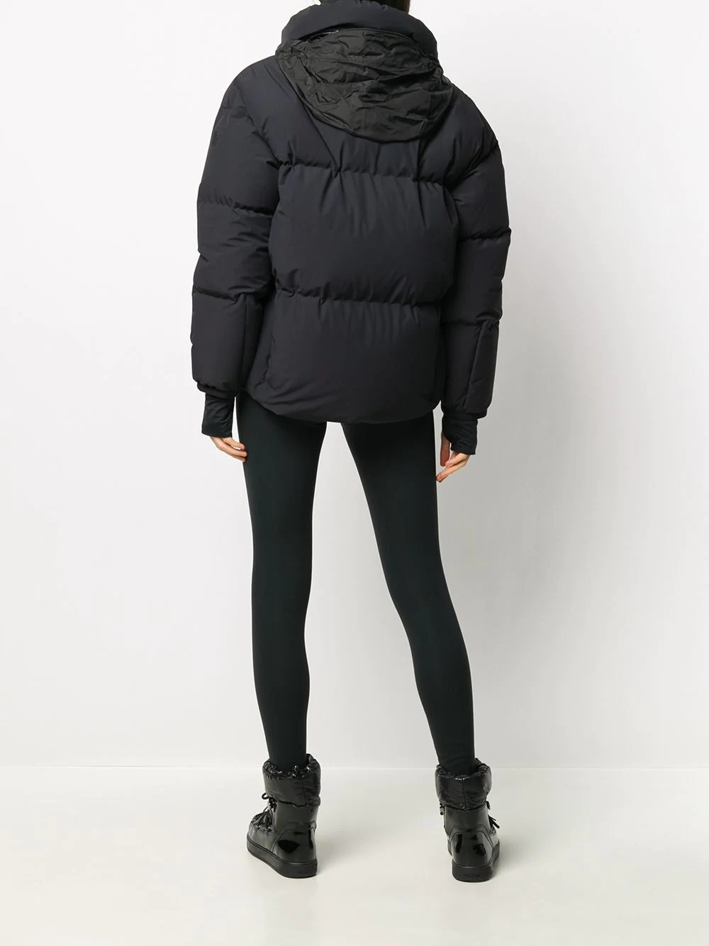 zipped puffer jacket  - 6