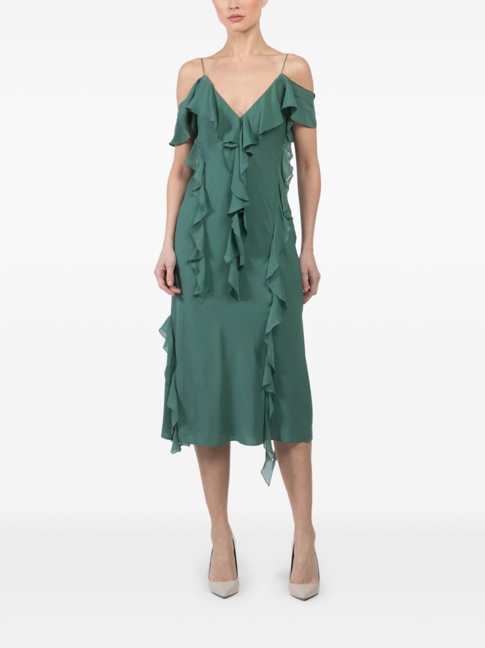 silk dress - 3