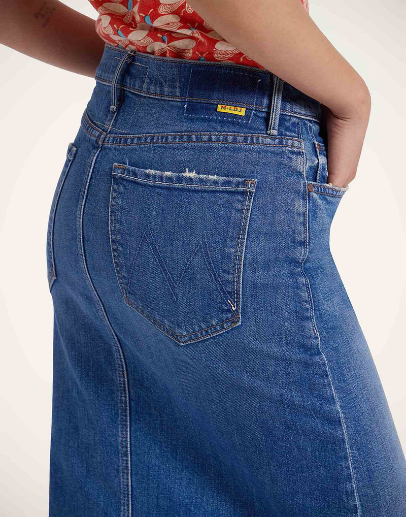 The Button Front Vagabond Midi Skirt 7