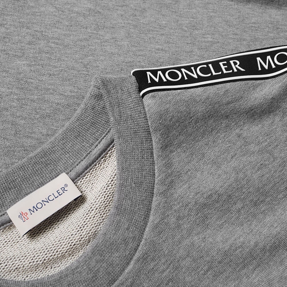 Moncler Tonal Logo Taping Crew Sweat - 3