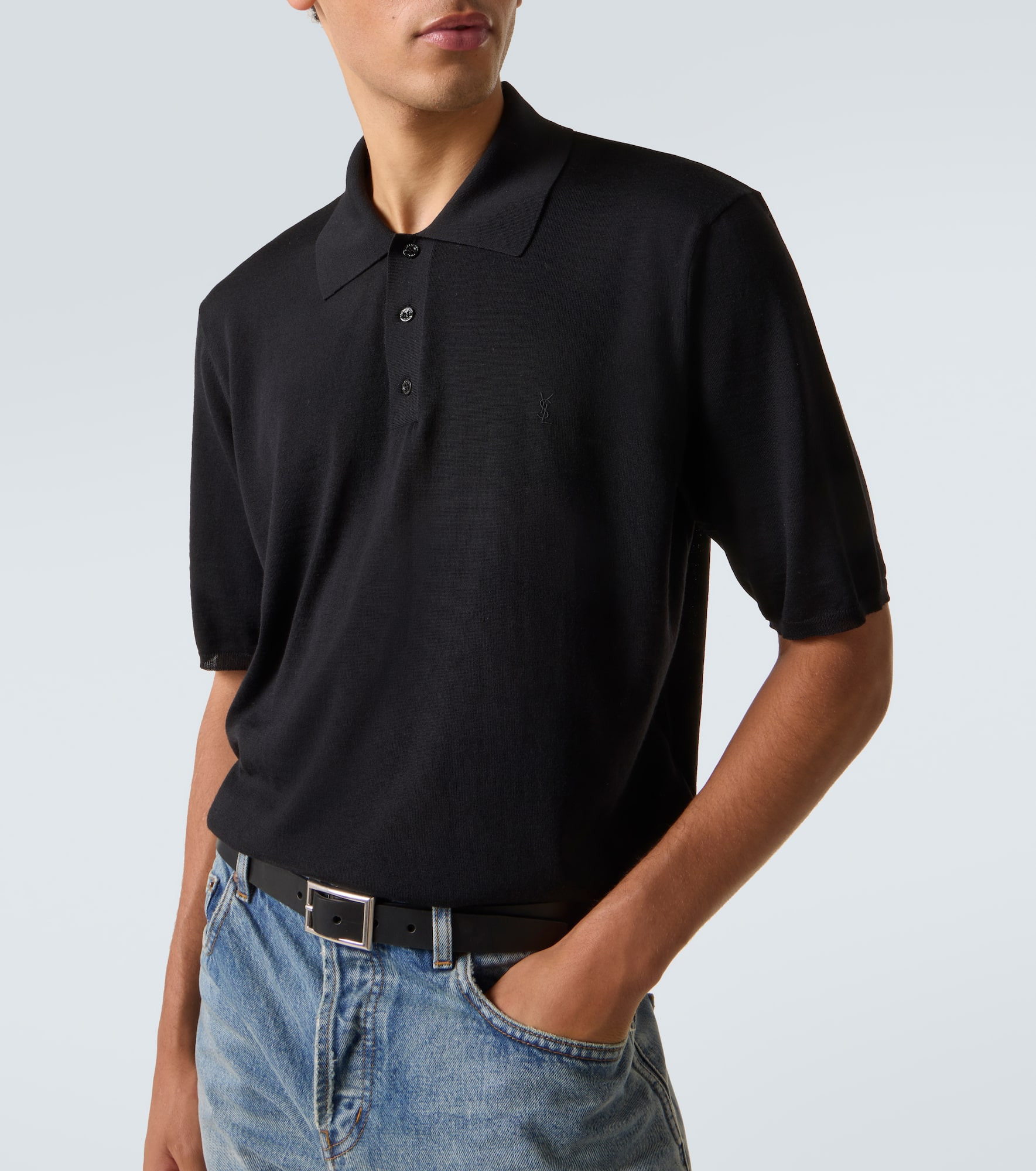 Wool polo shirt - 5