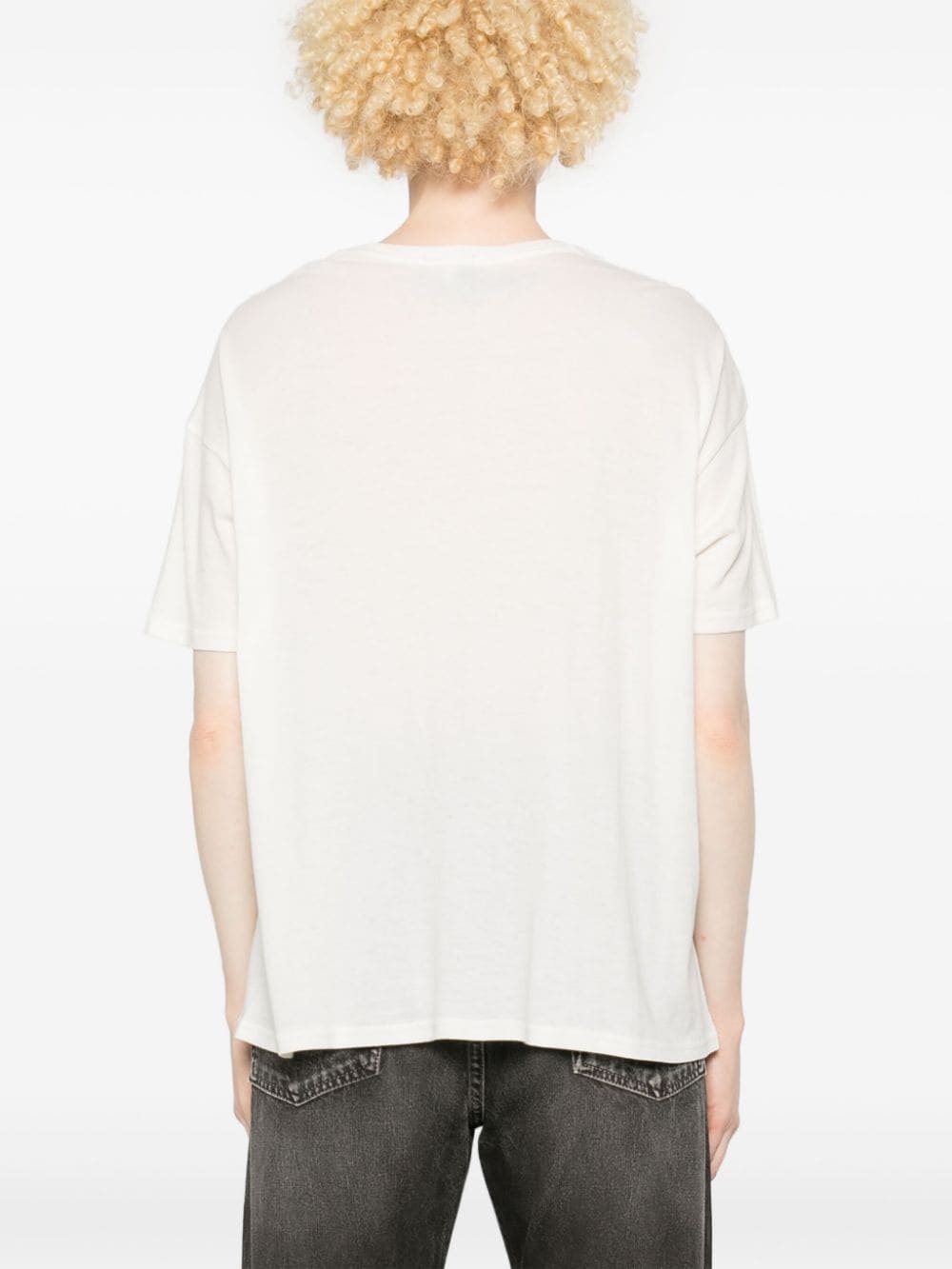 slogan-print T-shirt - 4
