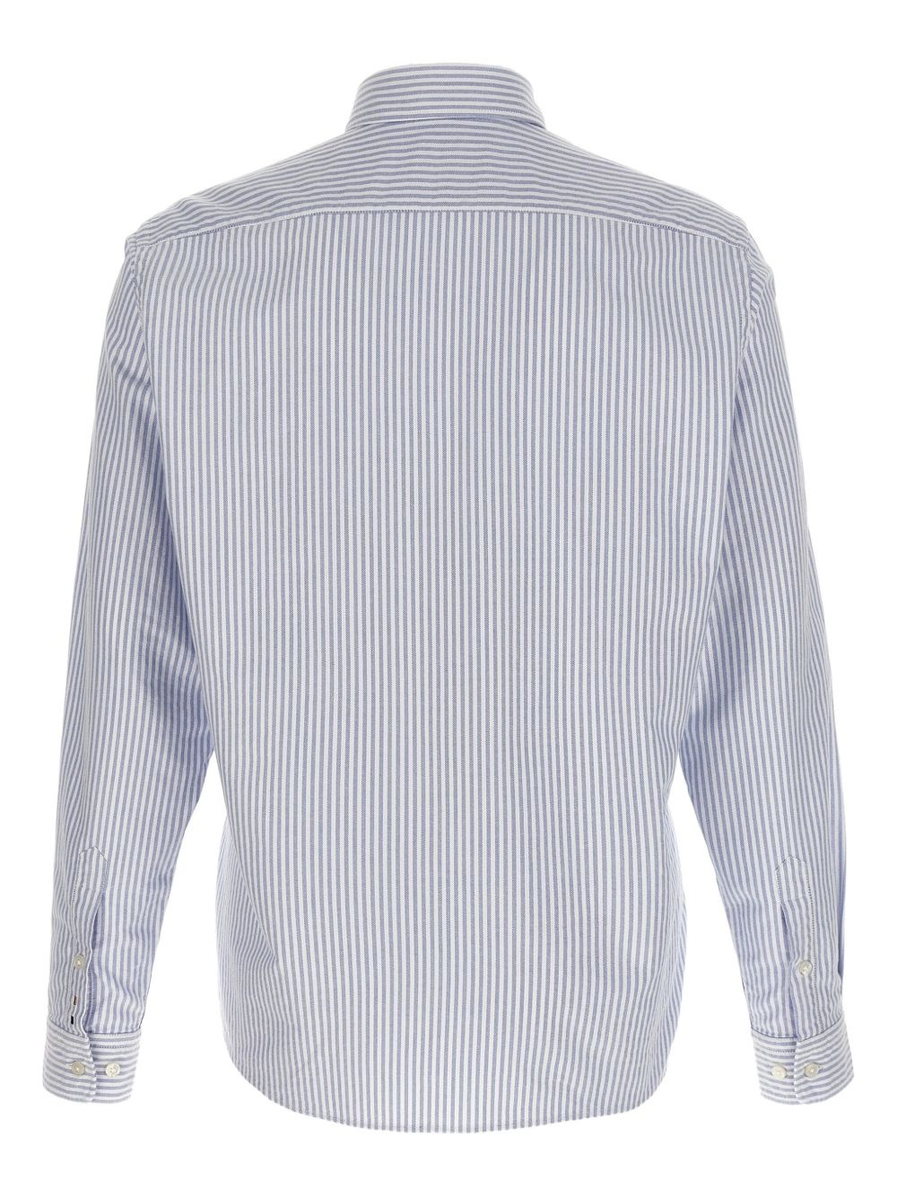 striped button-down shirt - 2