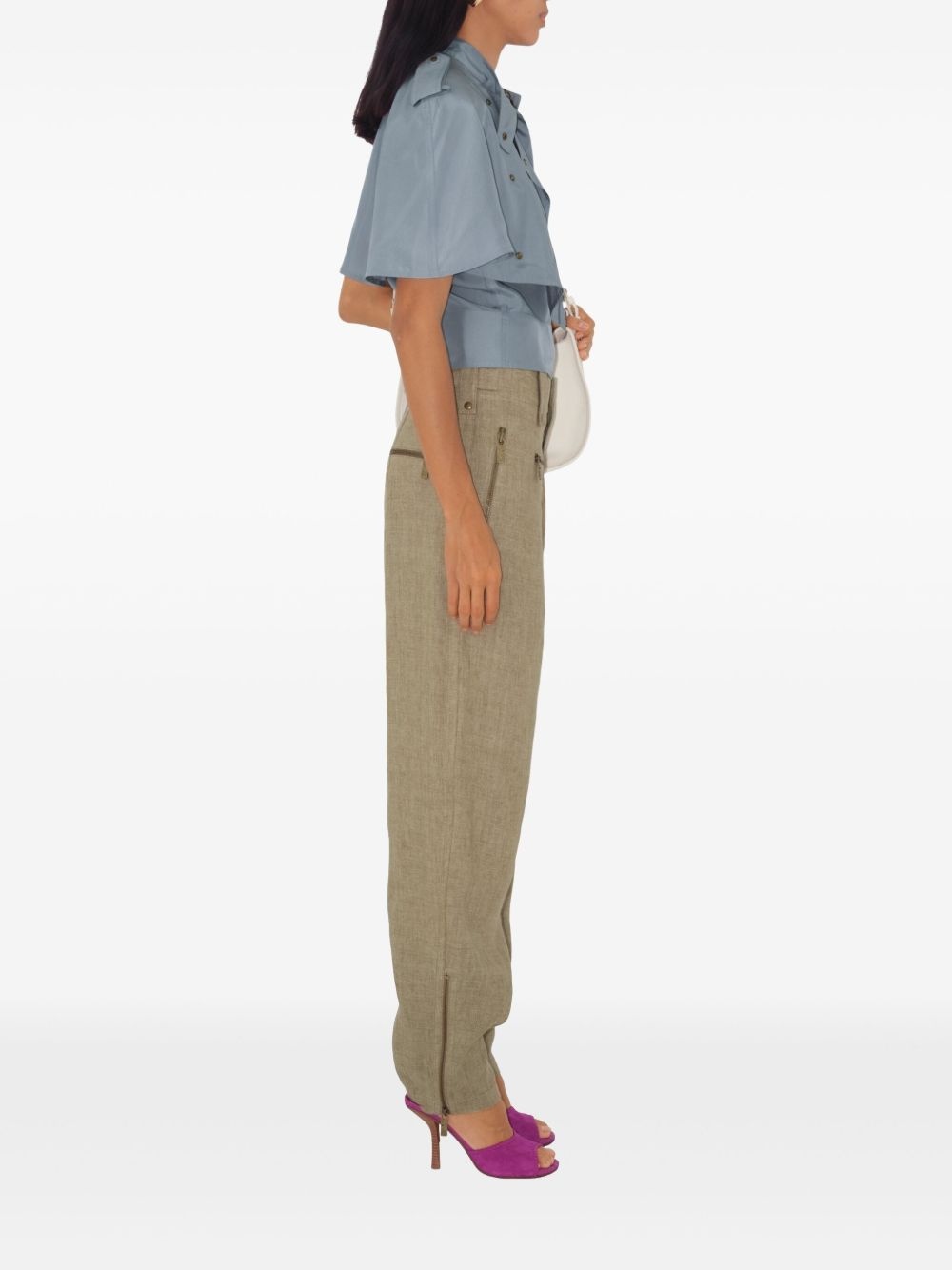 linen trousers - 2