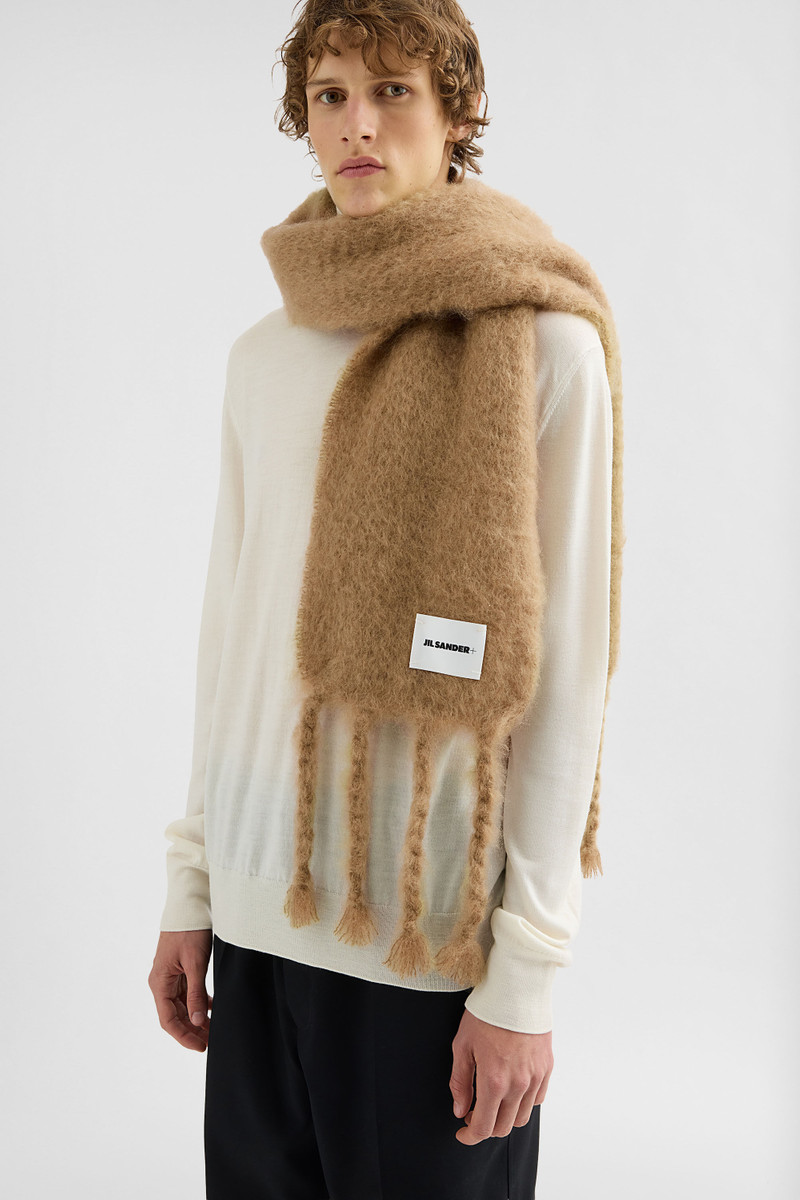 Jil Sander Slim Wool Blend Scarf outlook