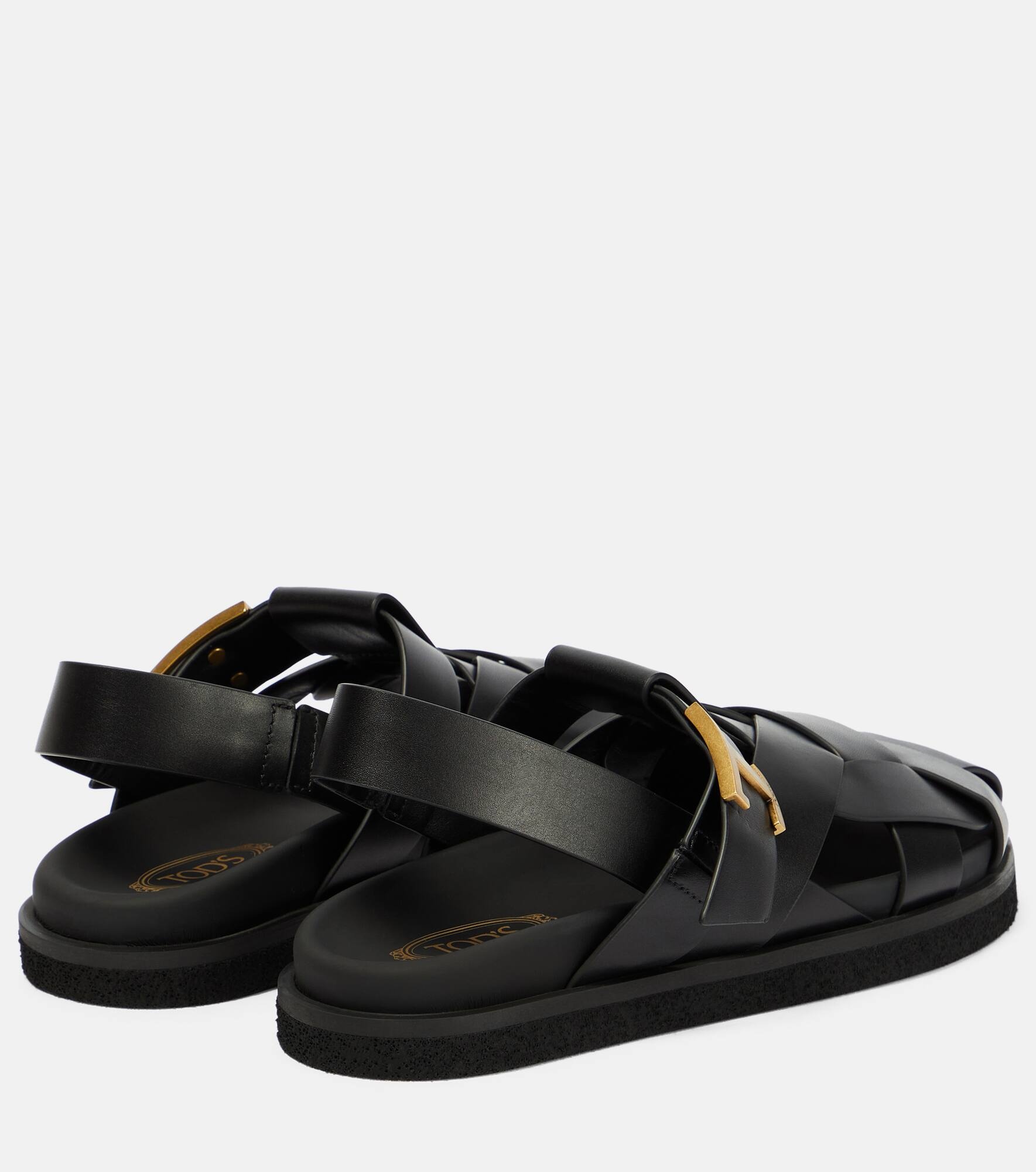 T Timeless leather sandals - 3