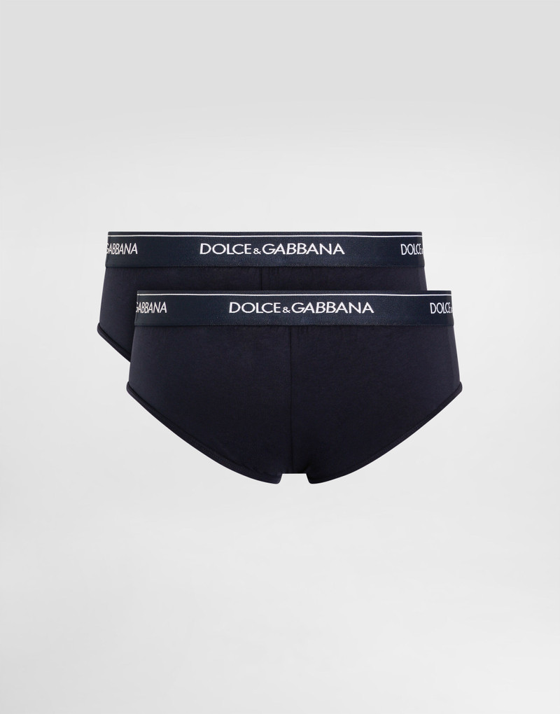 Dolce & Gabbana Two-pack Brando briefs in stretch cotton outlook