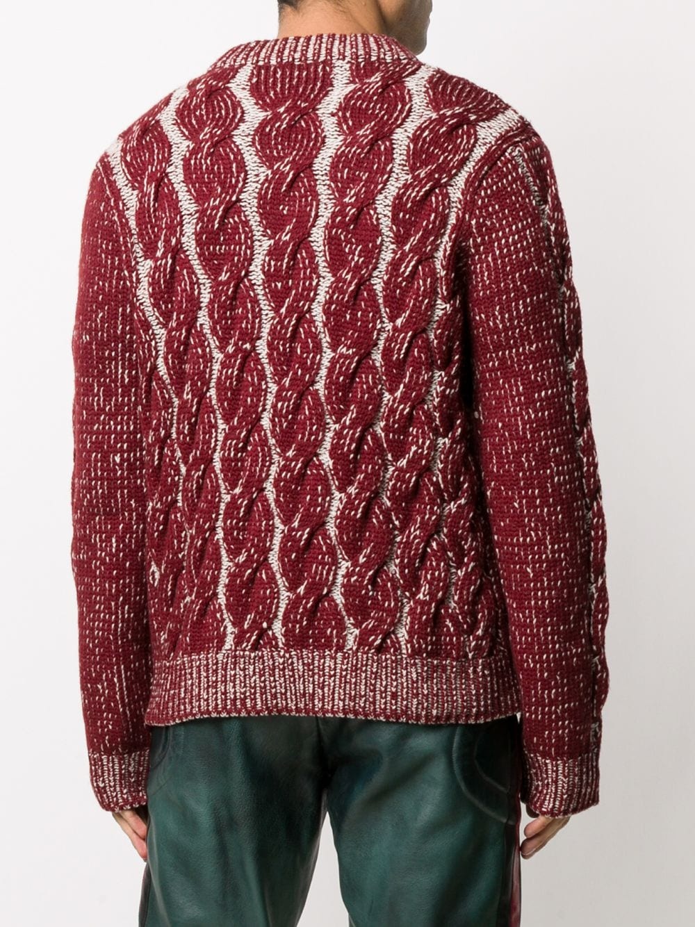 cable knit jumper  - 4