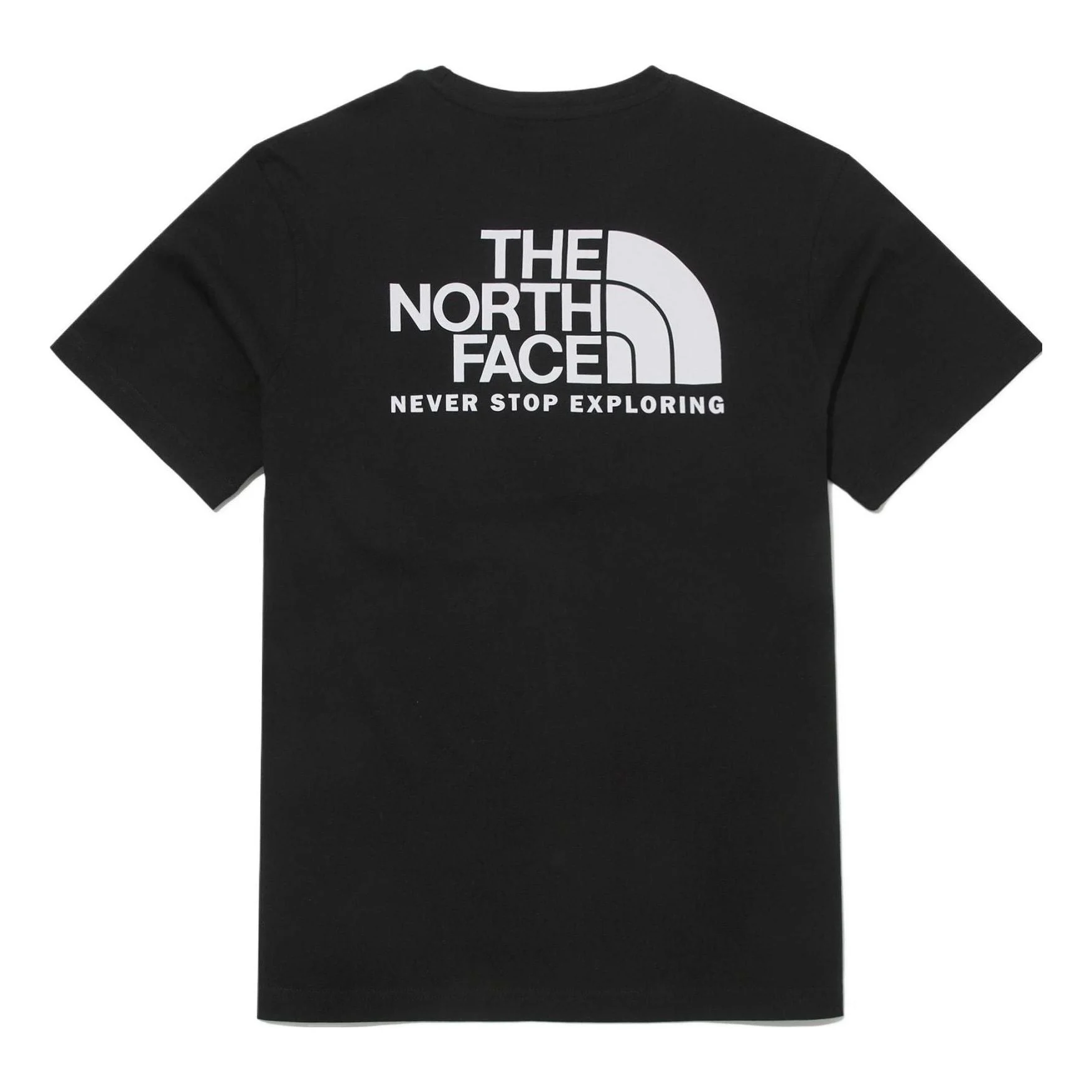 NORTH FACE Tnf 로고 전 티셔츠 '블랙'NT7UN01A - 1