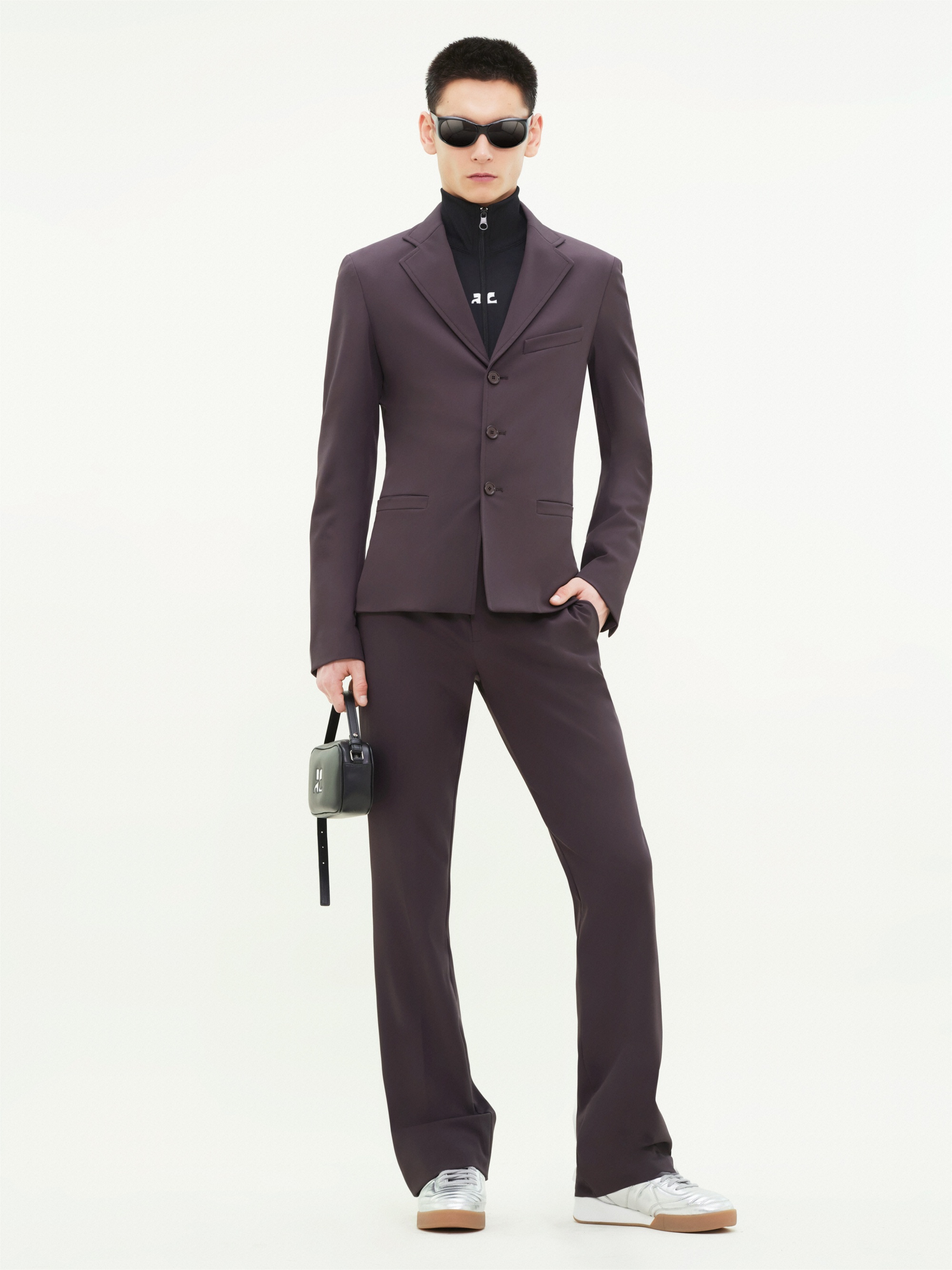 STRETCH TAILORED SUIT JACKET - 2