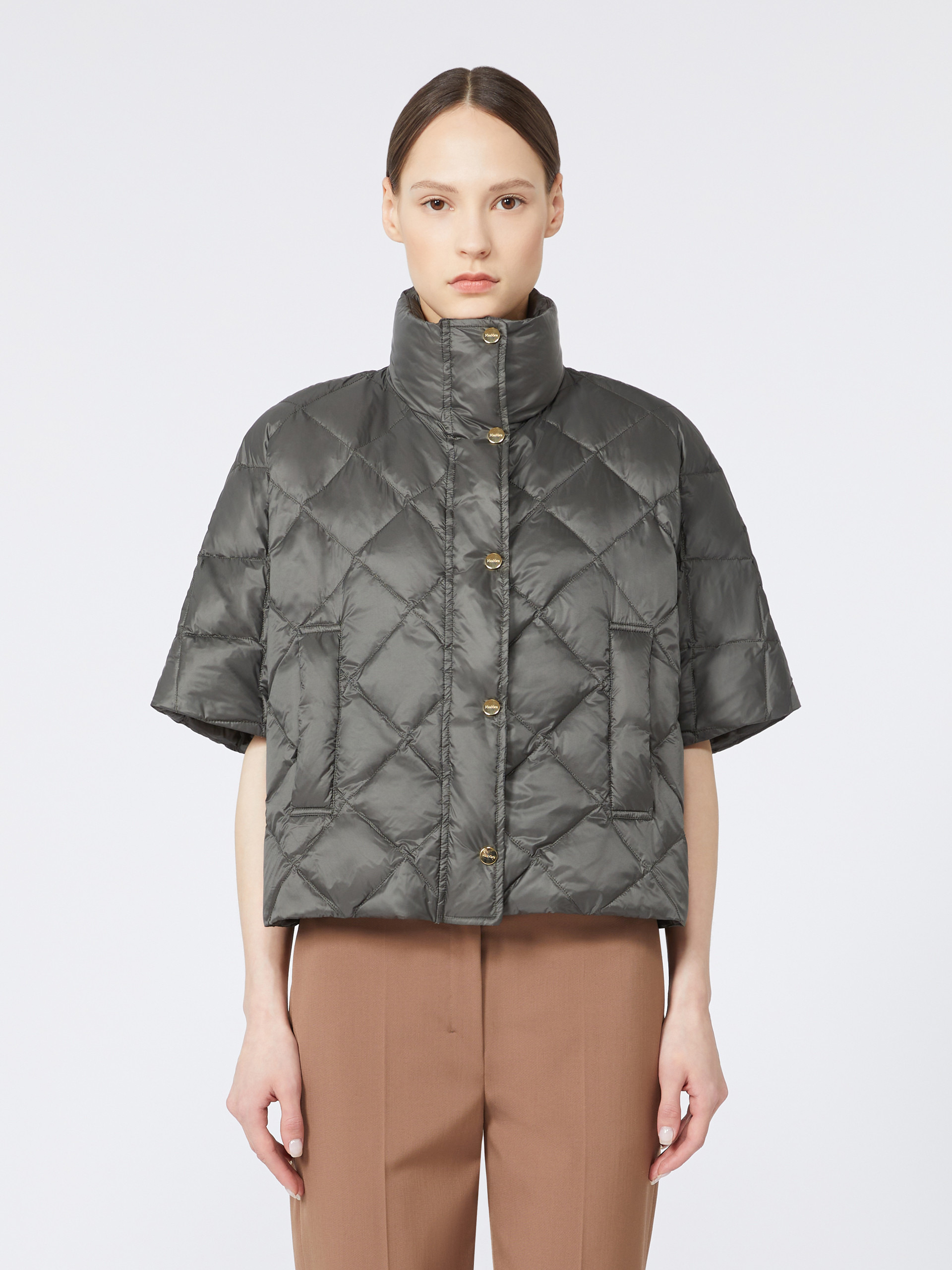 TRESI Padded cape in water-repellent fabric - 3