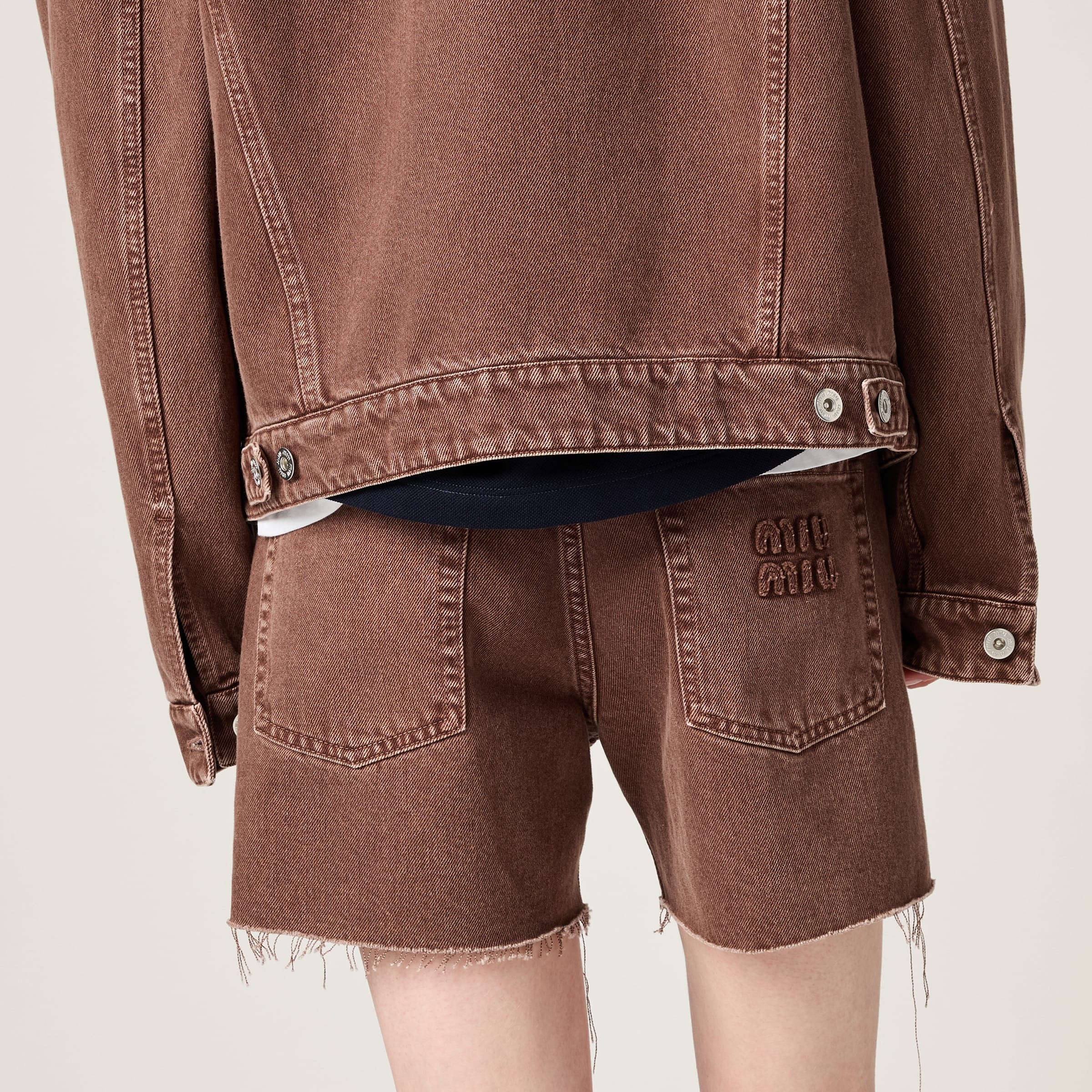 Bull denim bermuda shorts - 5