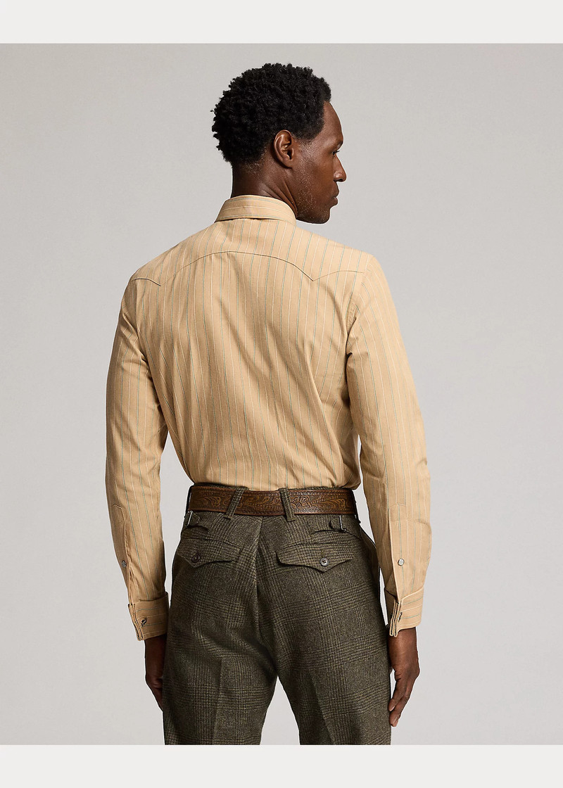 Slim Fit French Cuff Western Shirt 4