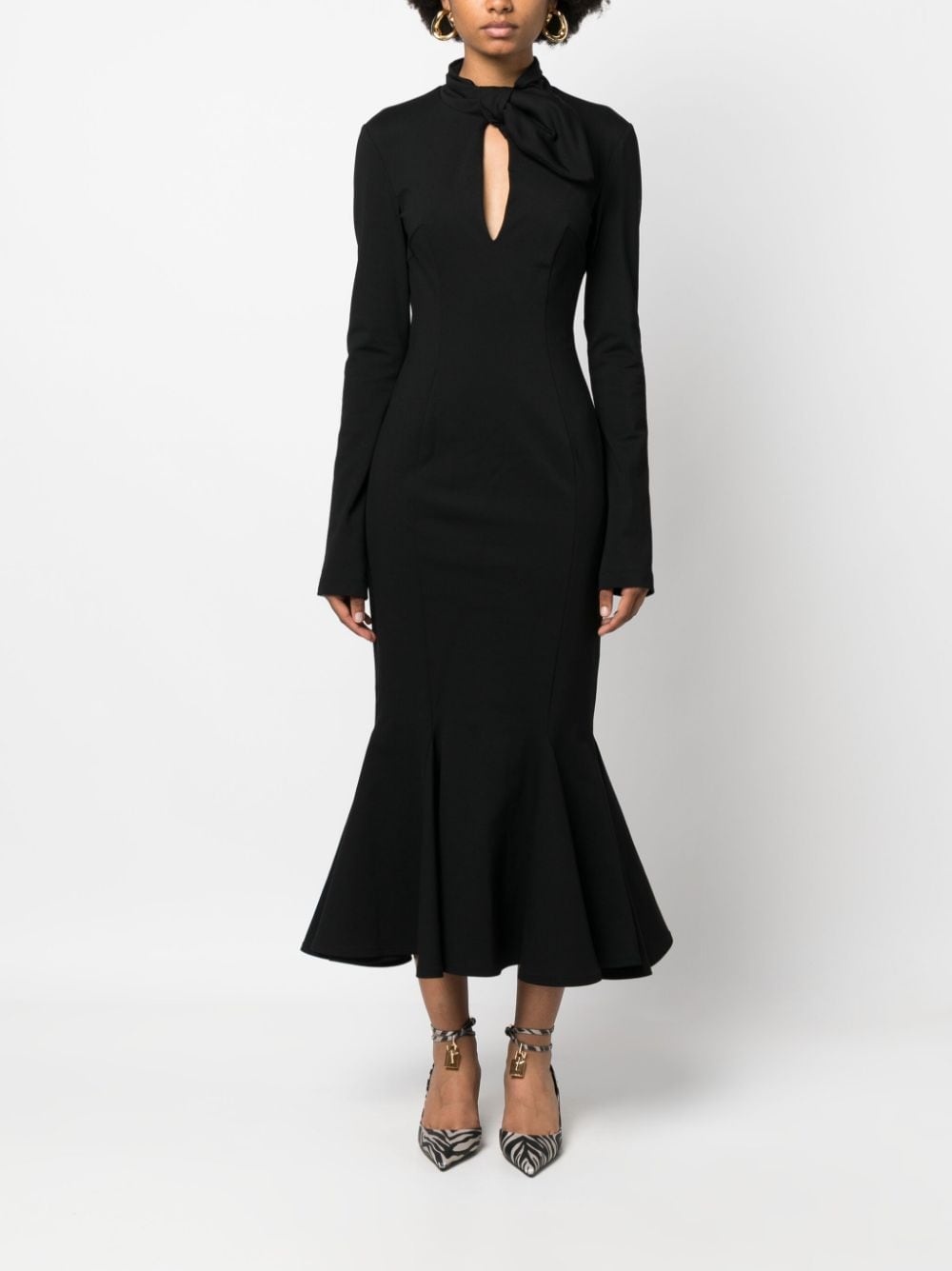 Isabel open-back midi dress - 3