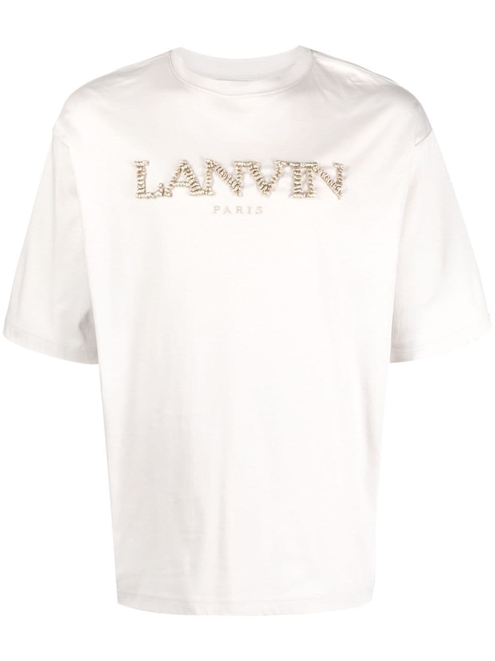 LOGO-EMBROIDERED COTTON T-SHIRT - 1