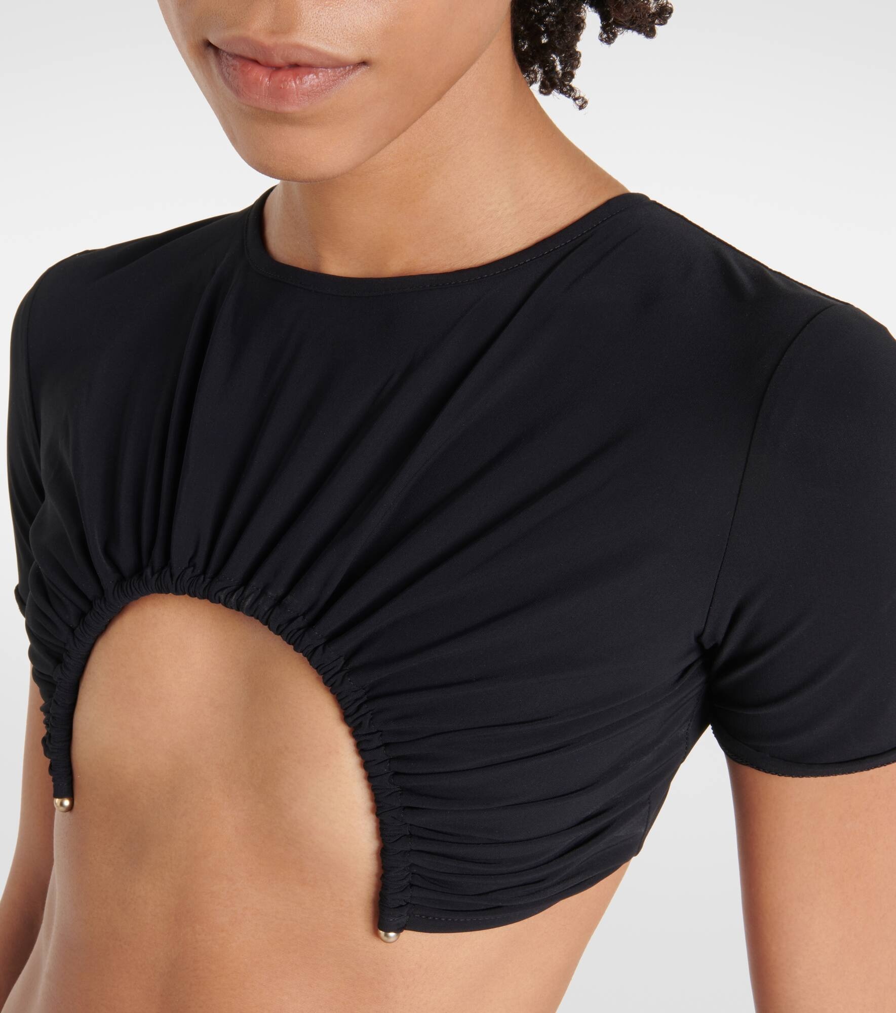 Cutout bikini top - 4