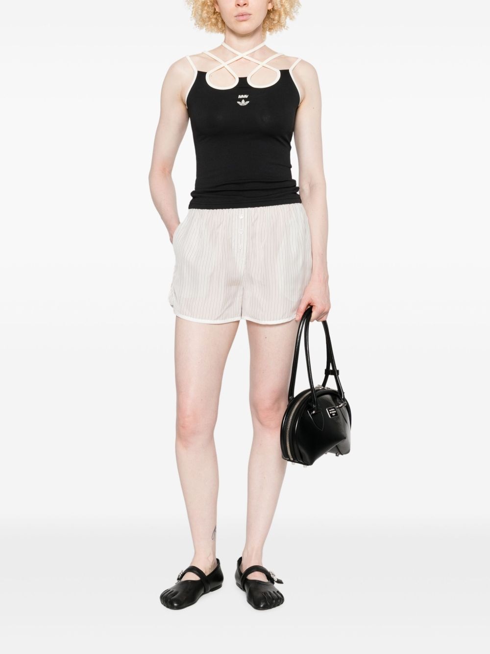 x Avavav logo-embroidered tank top - 2