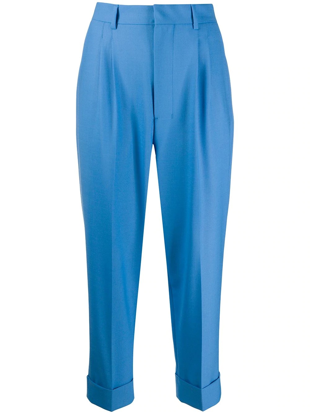 cropped tapered trousers - 1