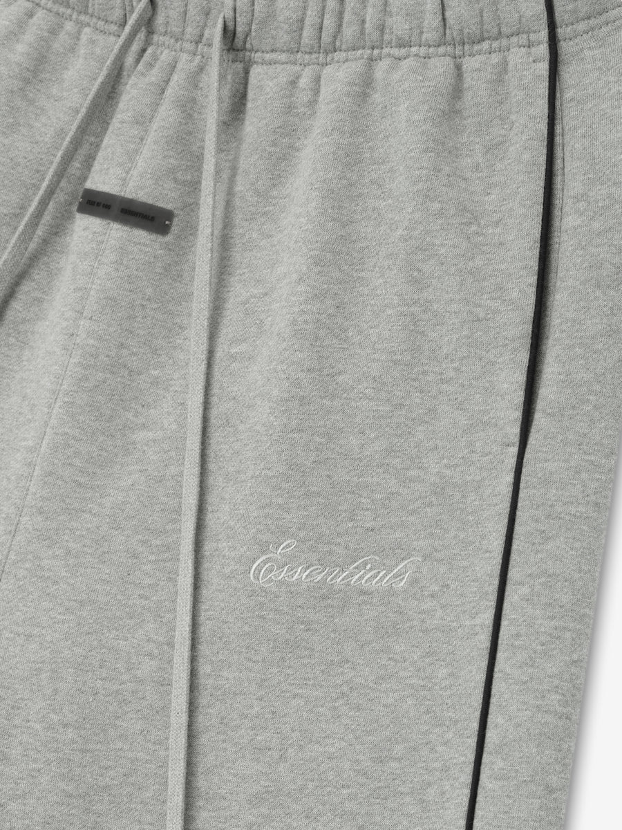 Relaxed Fleece Sweatpant With Piping - 6