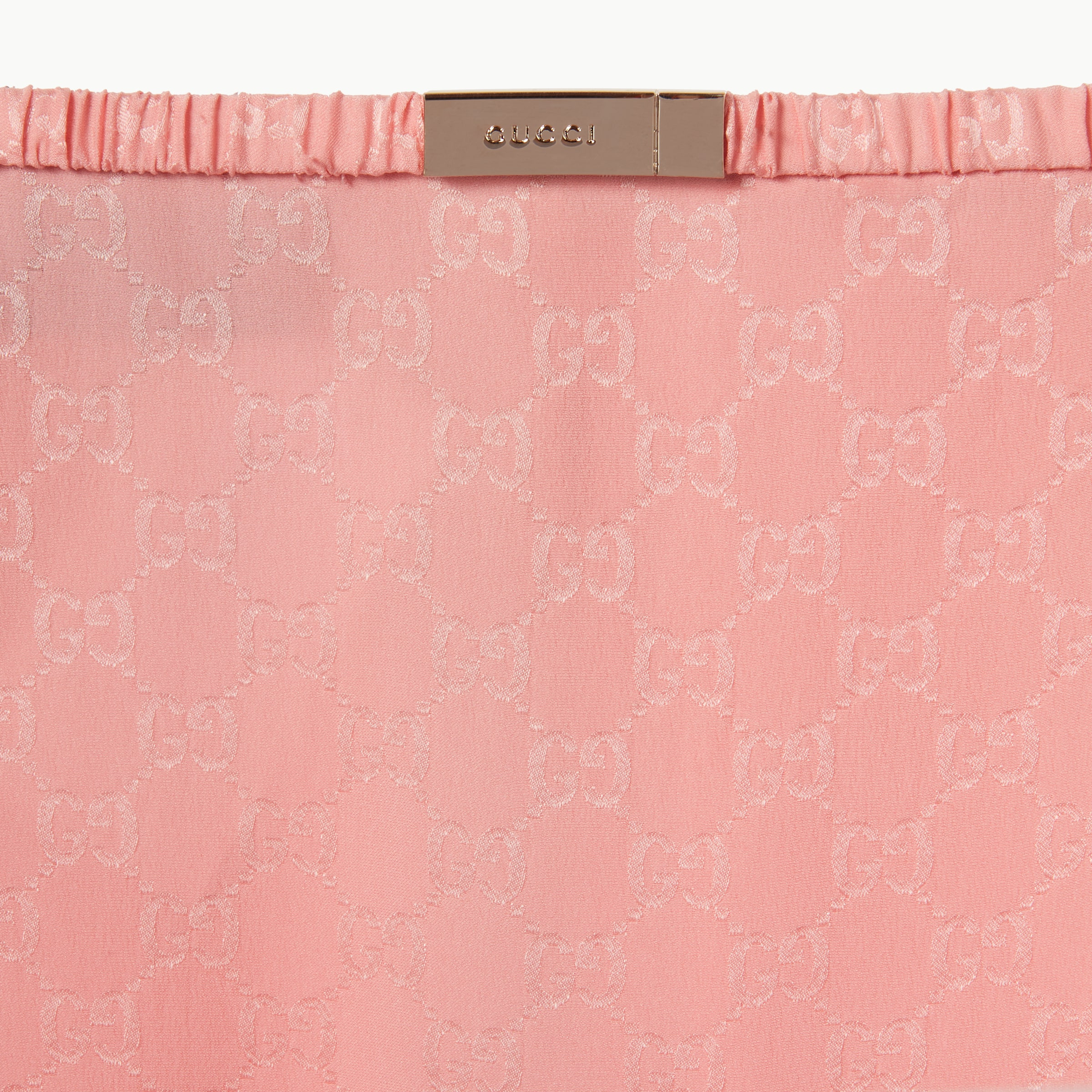 GG silk jacquard skirt - 6