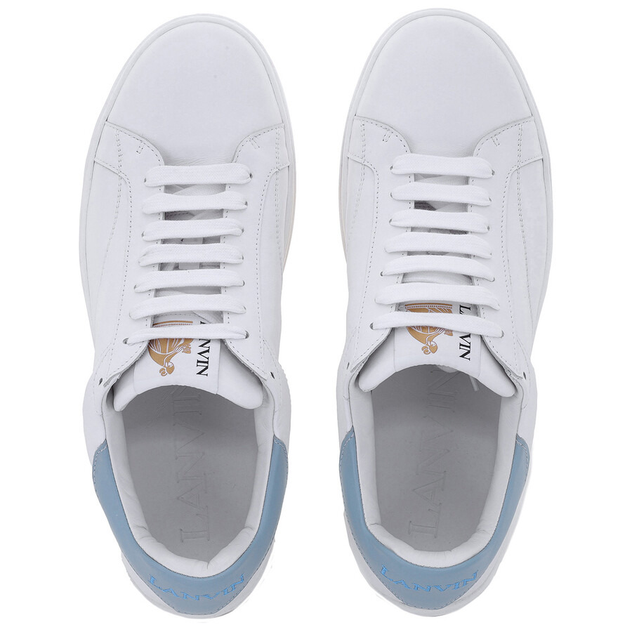 Lanvin DDB0 Leather Low-Top Sneakers - 3