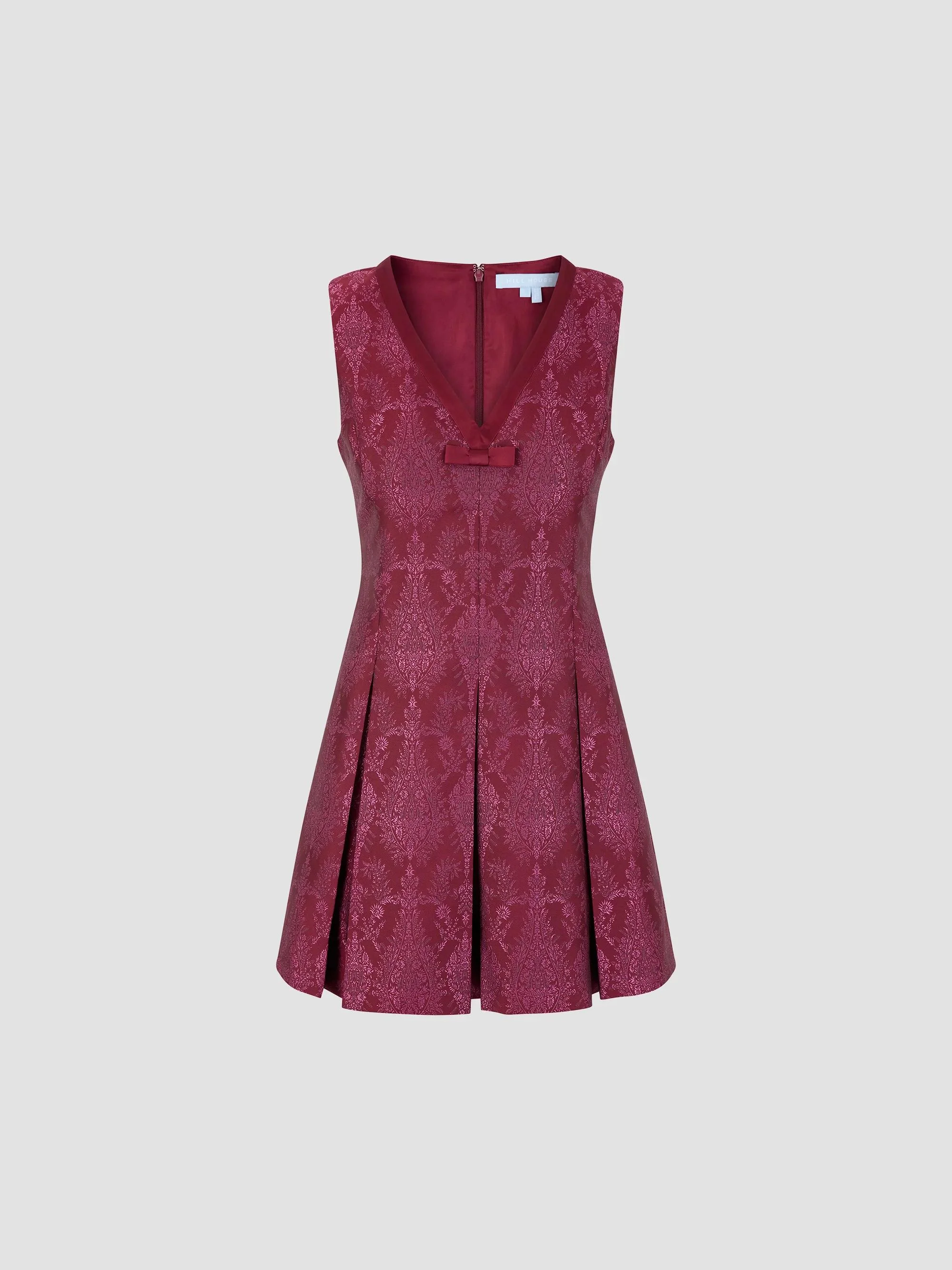 Women's The Jadienne Dress - Plum Damask - 1