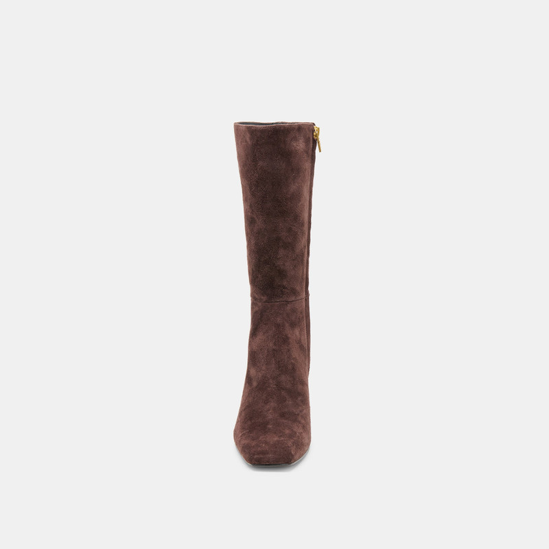 RIGGS BOOTS MAHOGANY SUEDE 6