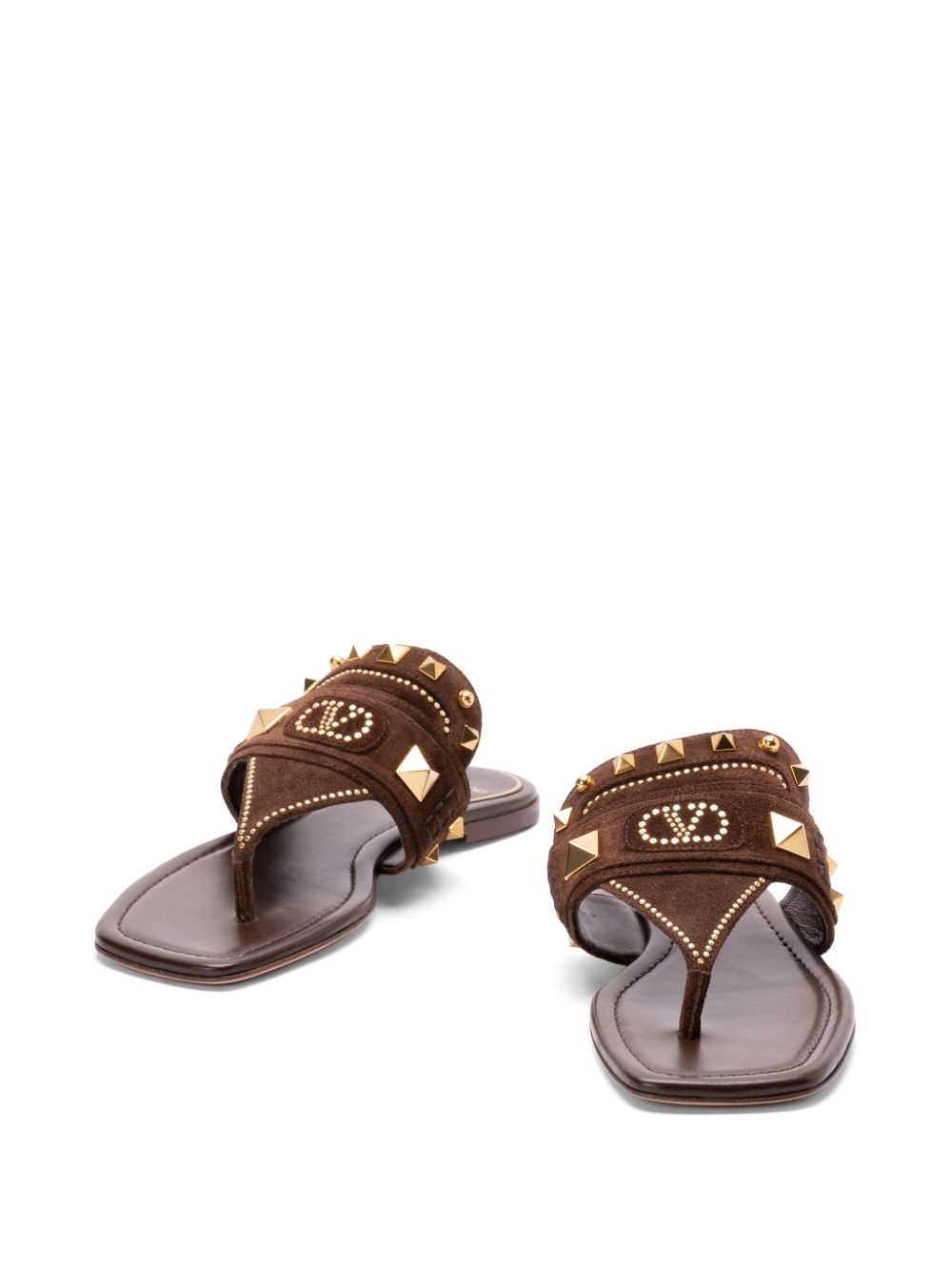 leather slides - 3
