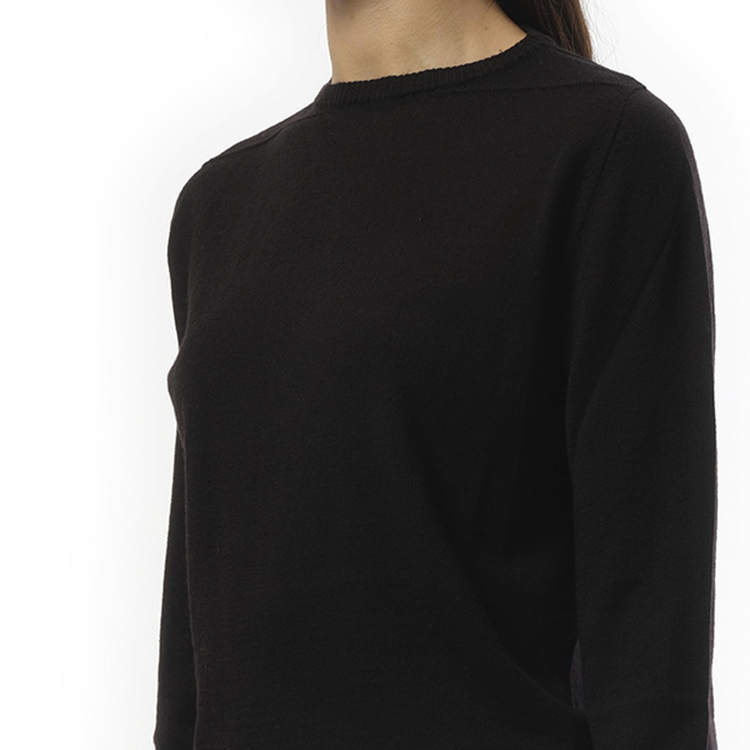 Biker Level Sweater in Black - 3