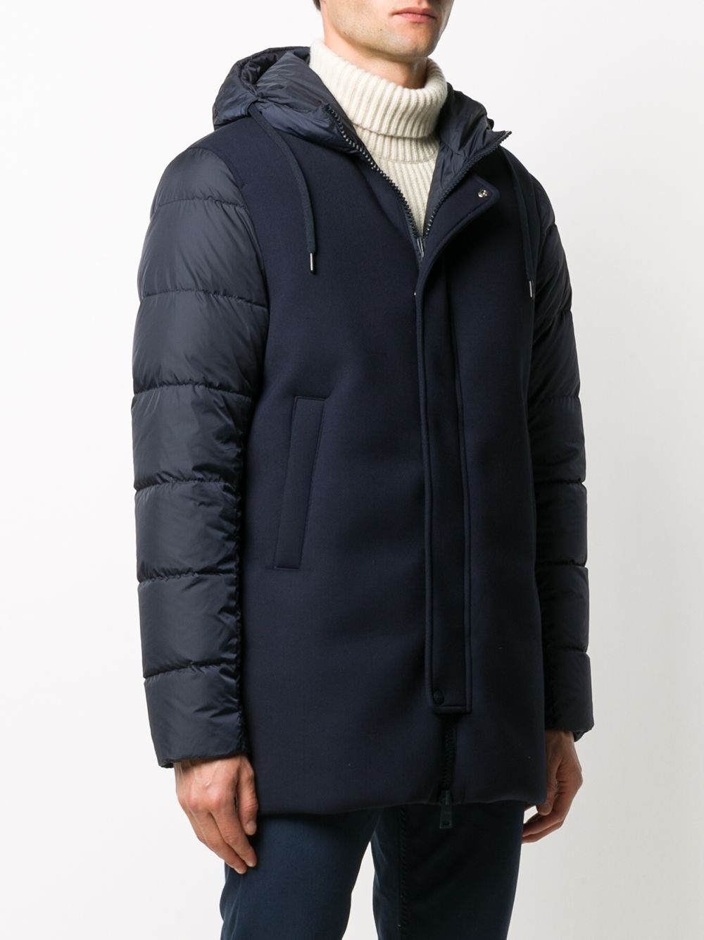 padded hooded jacket - 3