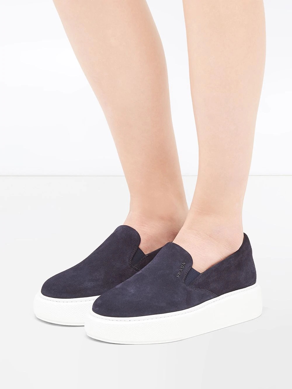 platform slip-on sneakers - 5