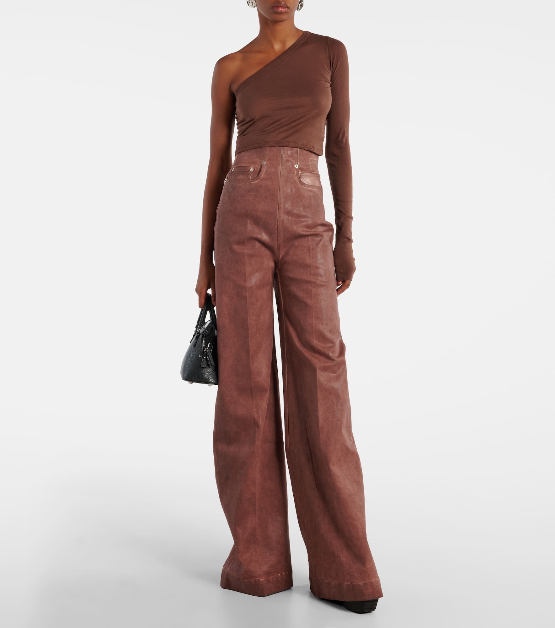 Dirt Cooper high-rise wide-leg jeans - 2