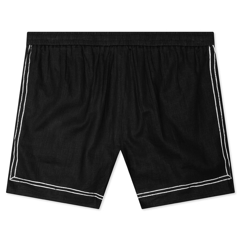 REPRESENT BORDER SHORT - JET BLACK outlook