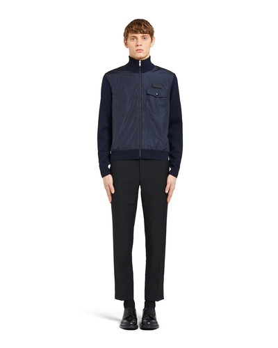 Prada Punto Stoffa knit cardigan outlook