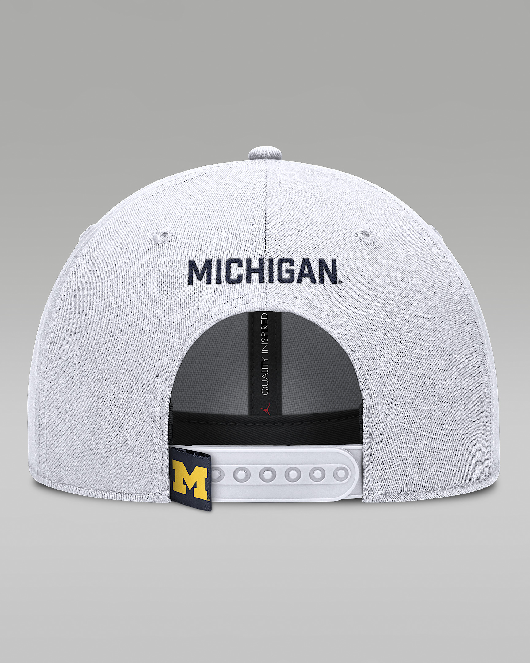 Michigan On-Field Rise Gameday Men's Jordan Brand Dri-FIT College Trucker Adjustable Hat - 2