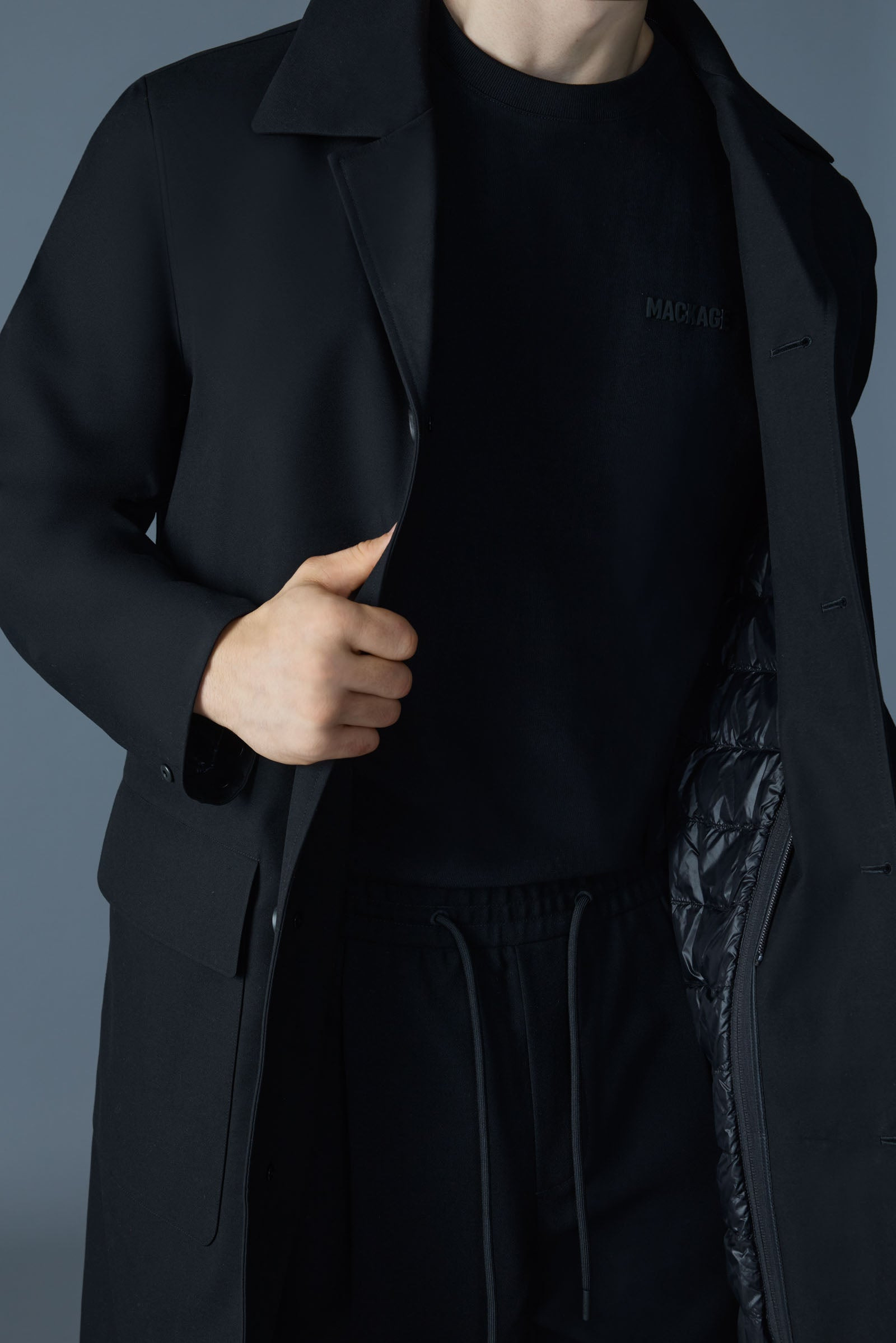 MATHIAS 3-in-1 Balmacaan Coat with Removable Down Liner - 5