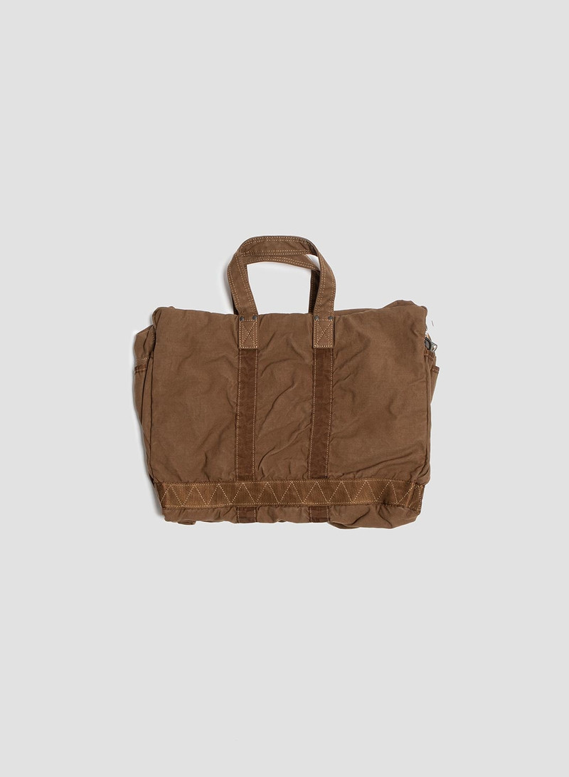Porter-Yoshida & Co Crag 2Way Boston Bag Small in Coyote 3
