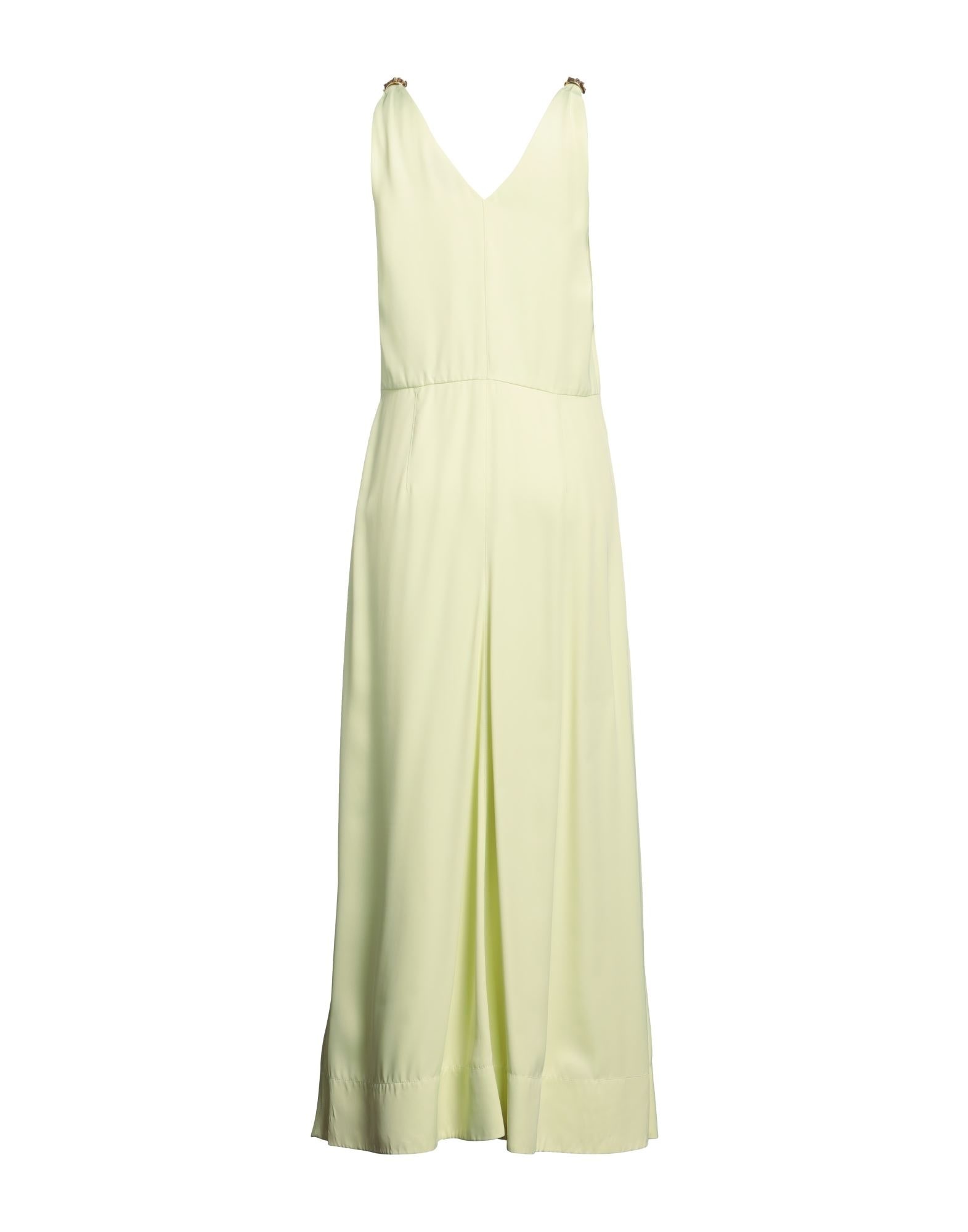 Acid green Women's Elegant Dress - 2