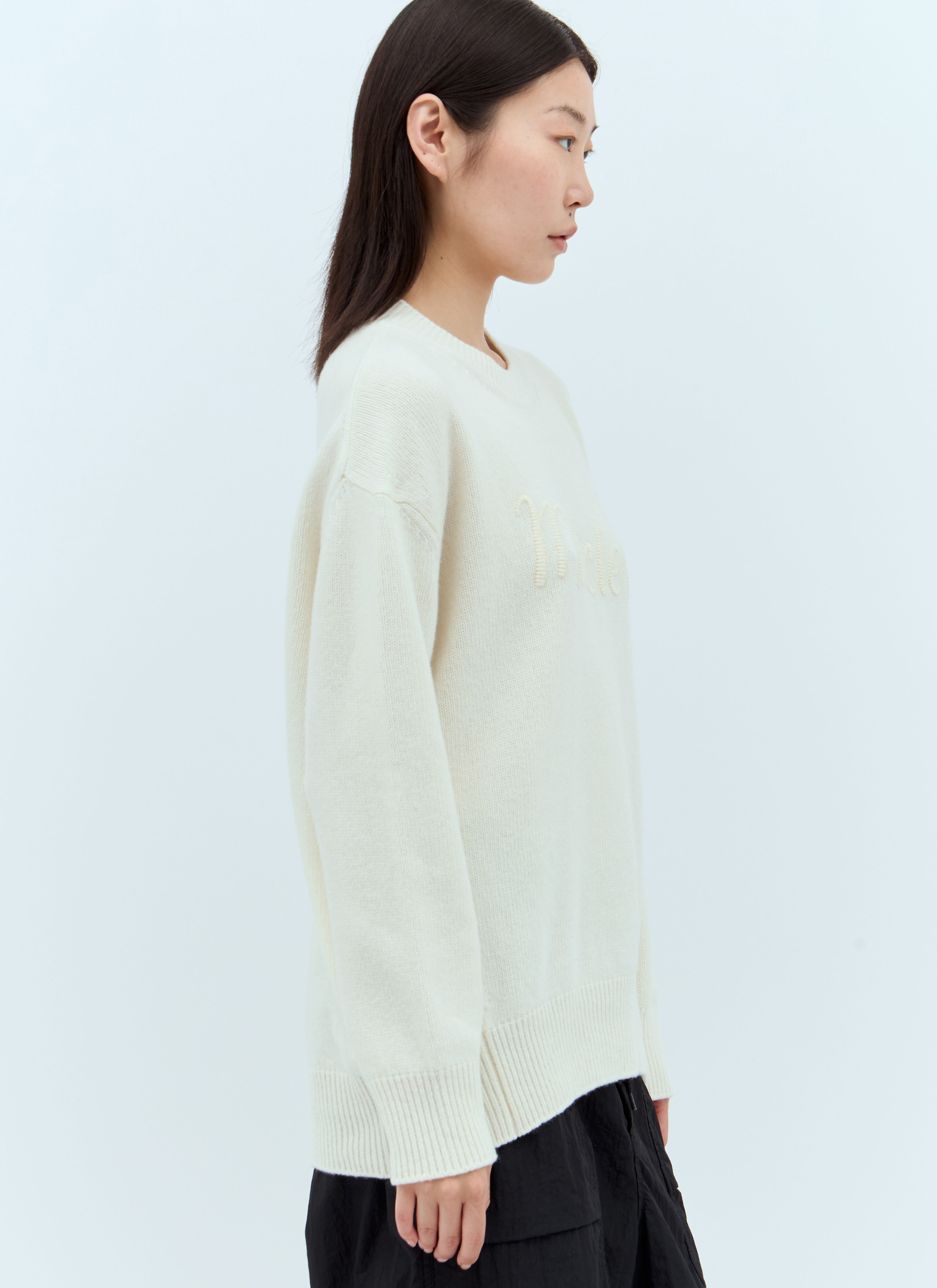 Logo Embroidery Sweater - 4