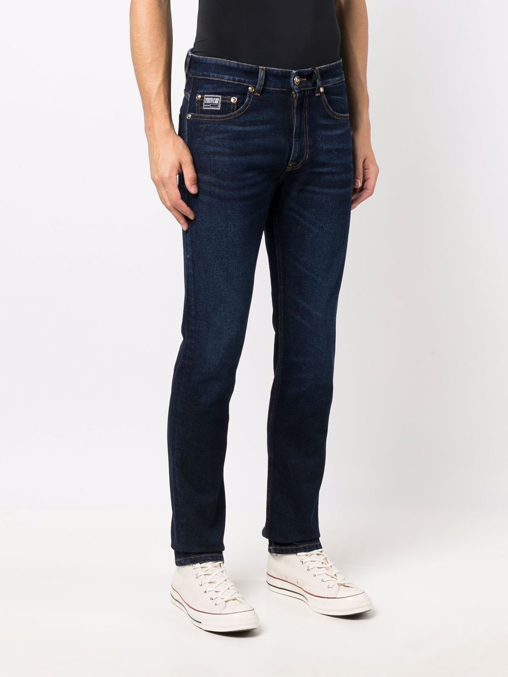 mid-rise slim-fit jeans - 3