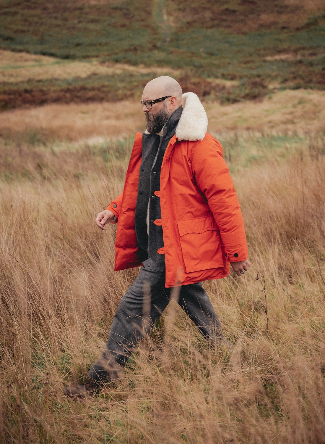 Finch Parka in Orange - 3