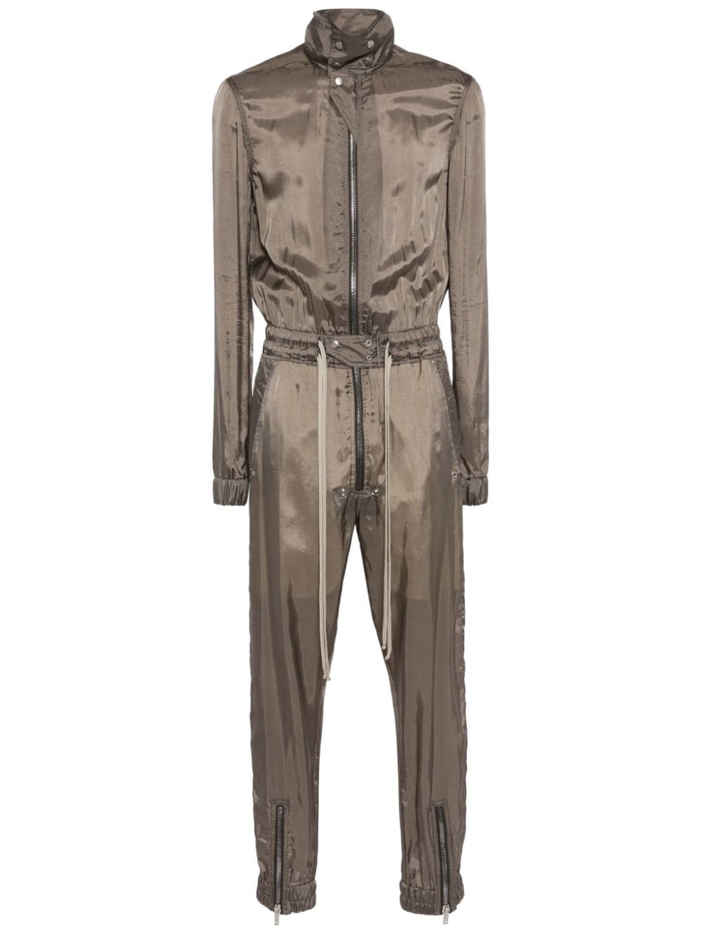 tapered-leg jumpsuit - 1