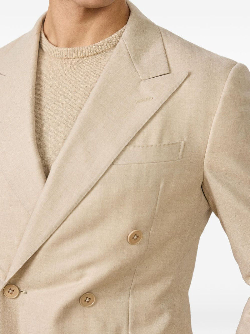 Kent peak-lapels double-breasted blazer 5