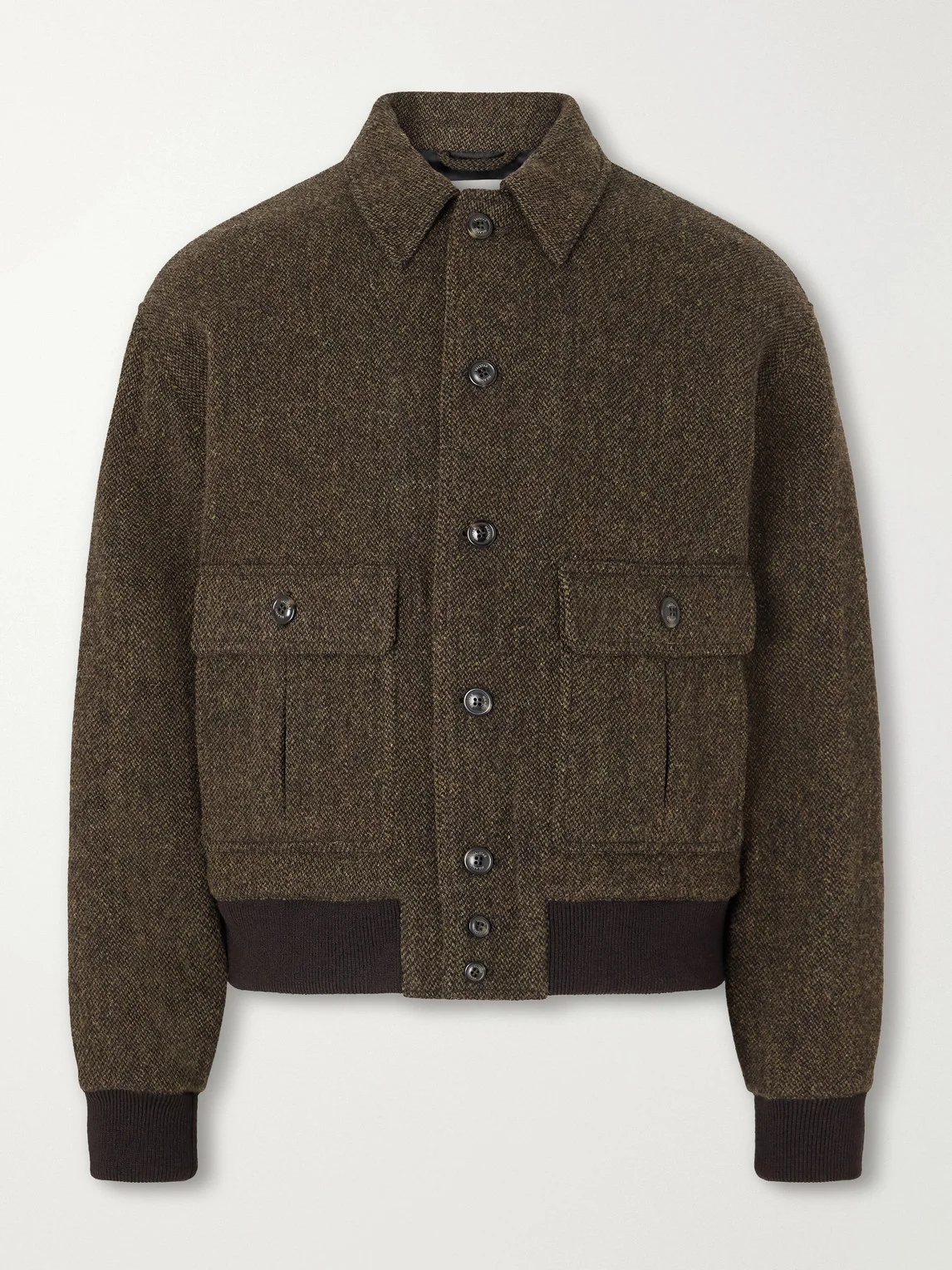 Colin Virgin Wool Bomber Jacket - 1