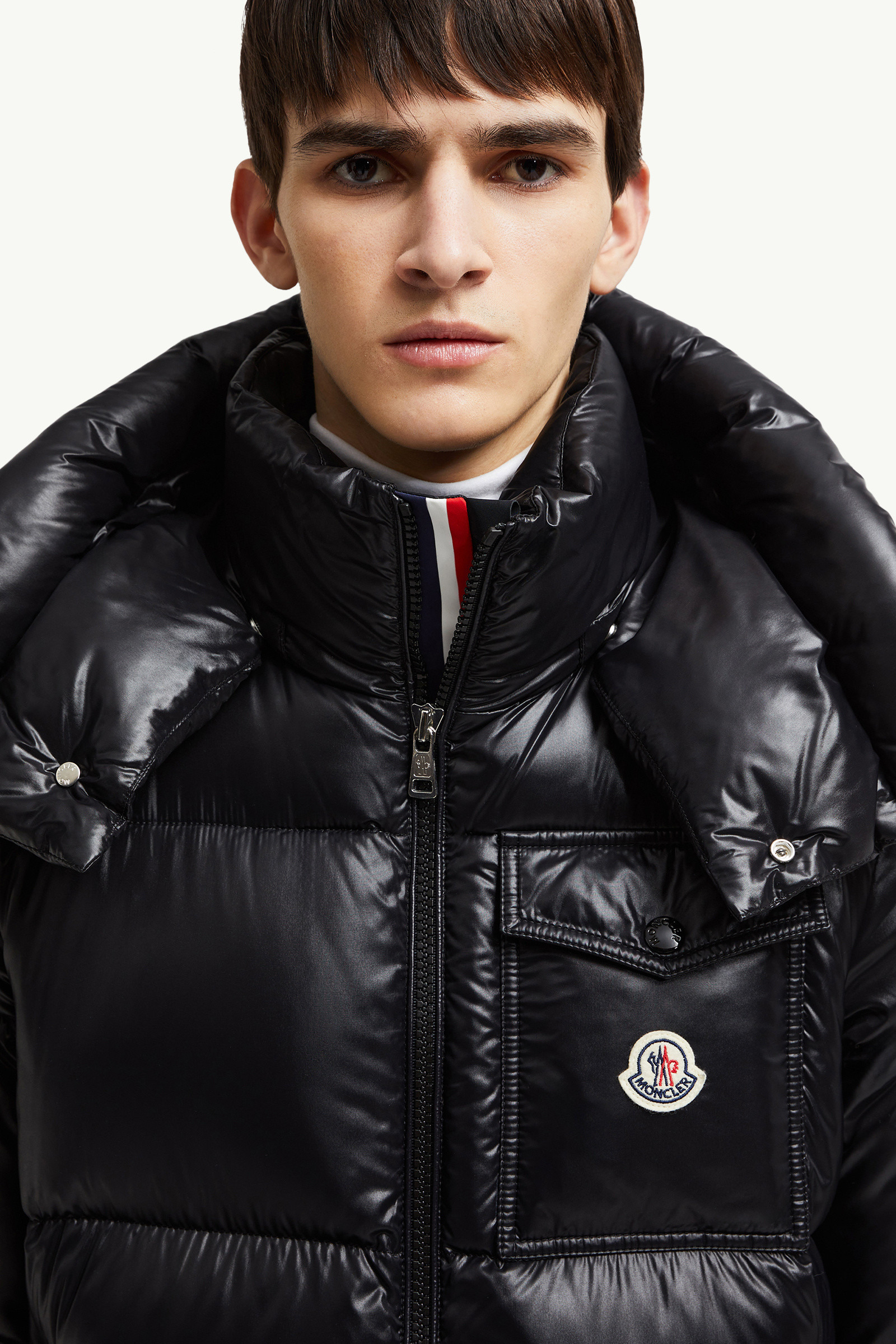 Montbeliard Hooded Short Down Jacket - 4